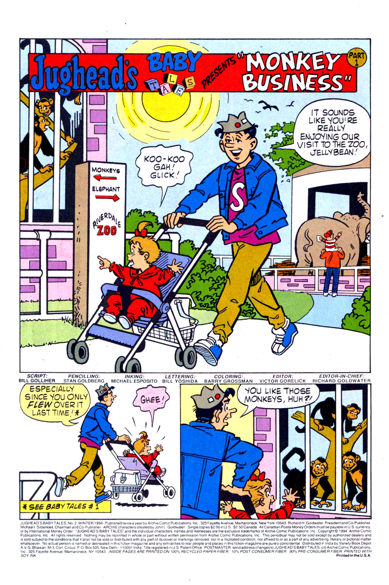 Read online Jughead's Baby Tales comic -  Issue #2 - 3