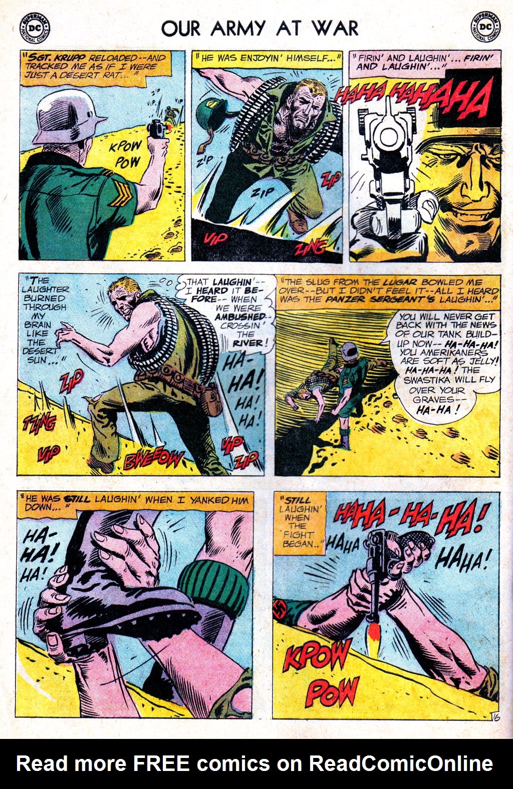 Read online Our Army at War (1952) comic -  Issue #128 - 17