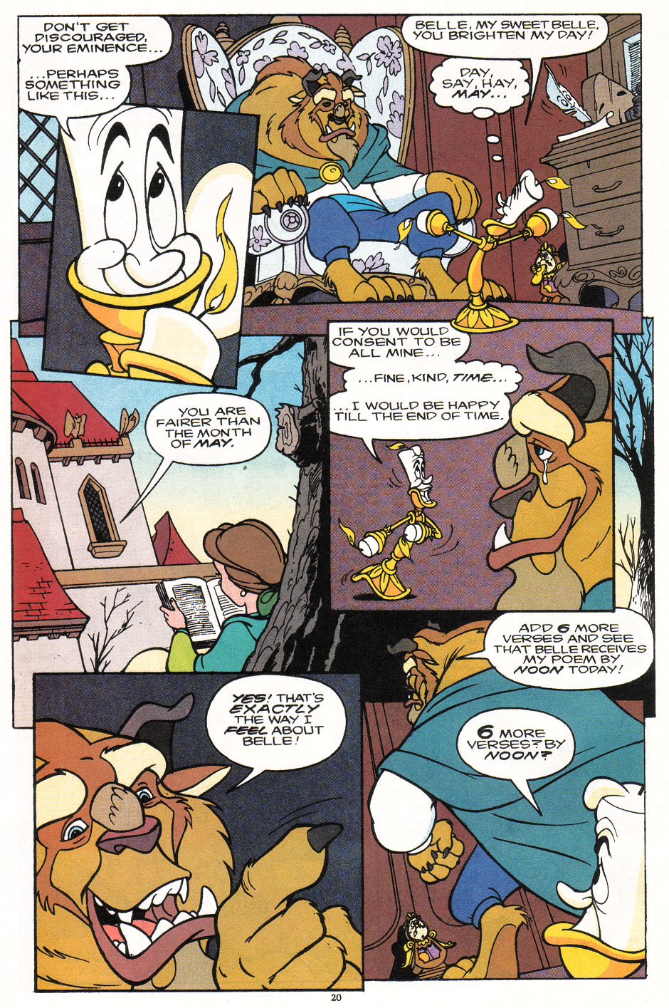 Read online Disney's Beauty and the Beast comic -  Issue #5 - 22