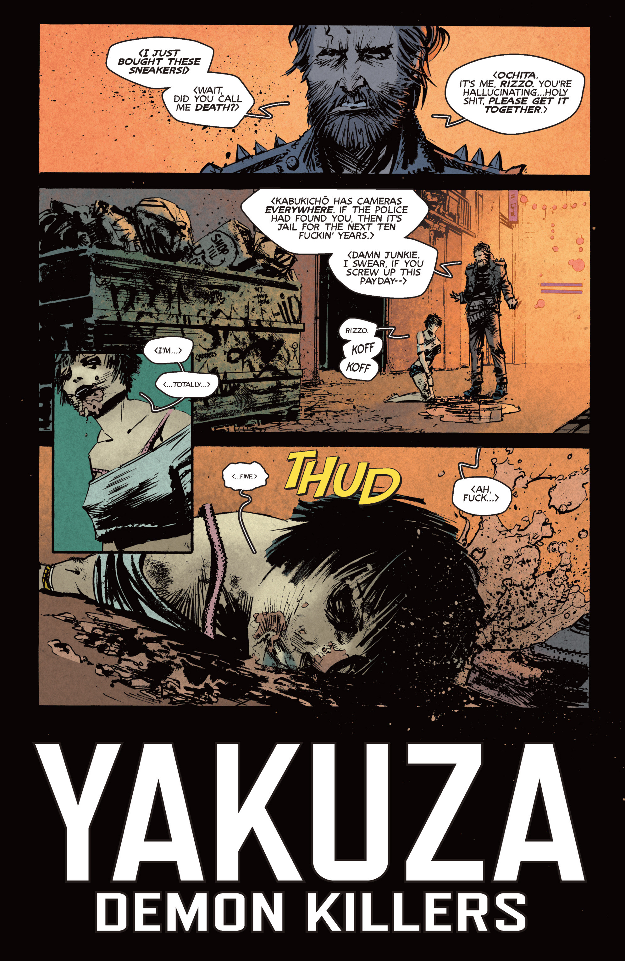 Read online Yakuza Demon Killers comic -  Issue #1 - 6