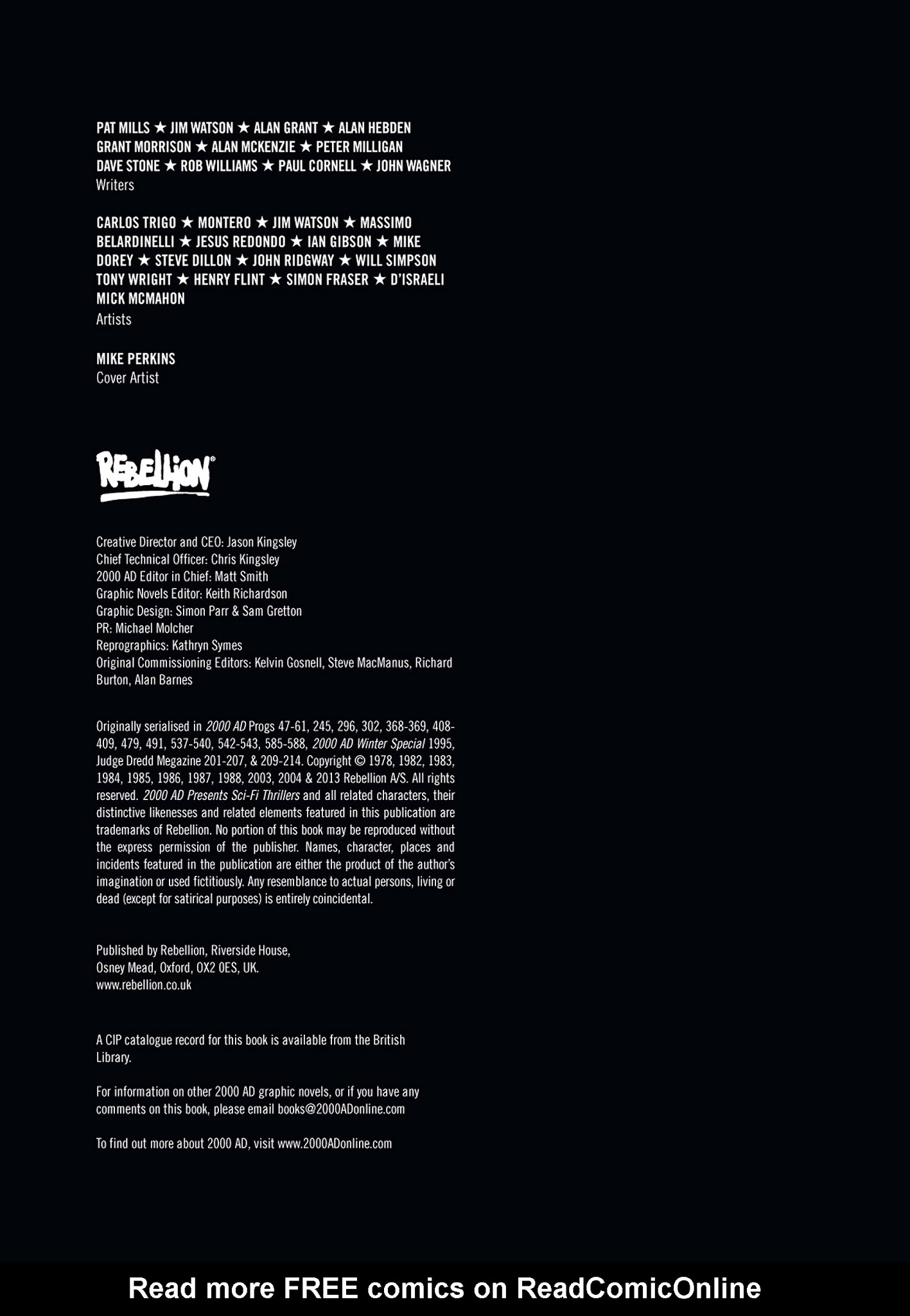 Read online 2000 AD Presents comic -  Issue # TPB - 2