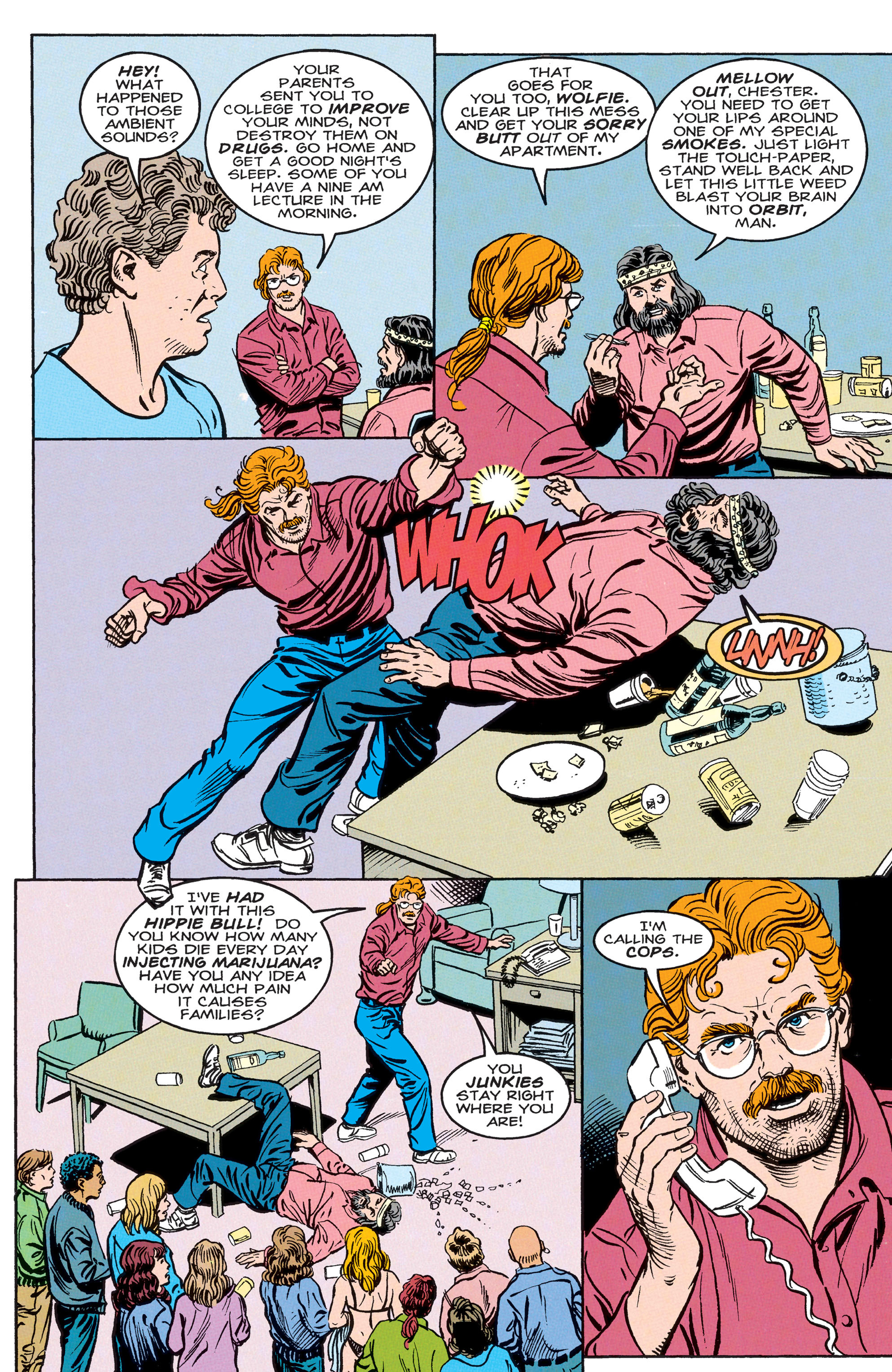 Read online Swamp Thing (1982) comic -  Issue # _TPB - Trial by Fire - 107