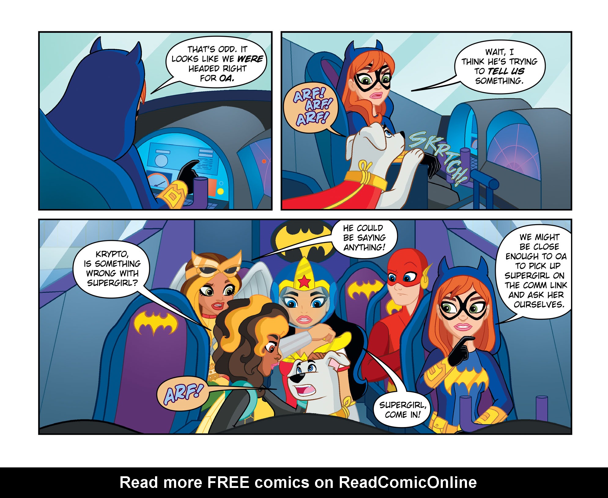 Read online DC Super Hero Girls: Spaced Out comic -  Issue #10 - 18