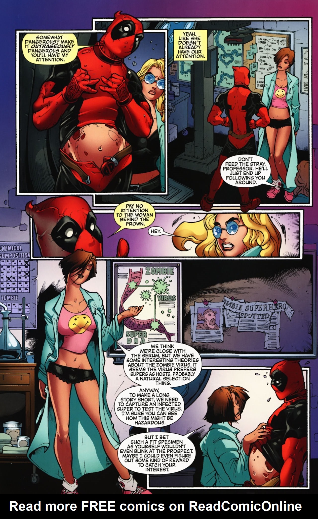 Read online Deadpool: Merc With a Mouth comic -  Issue #9 - 5