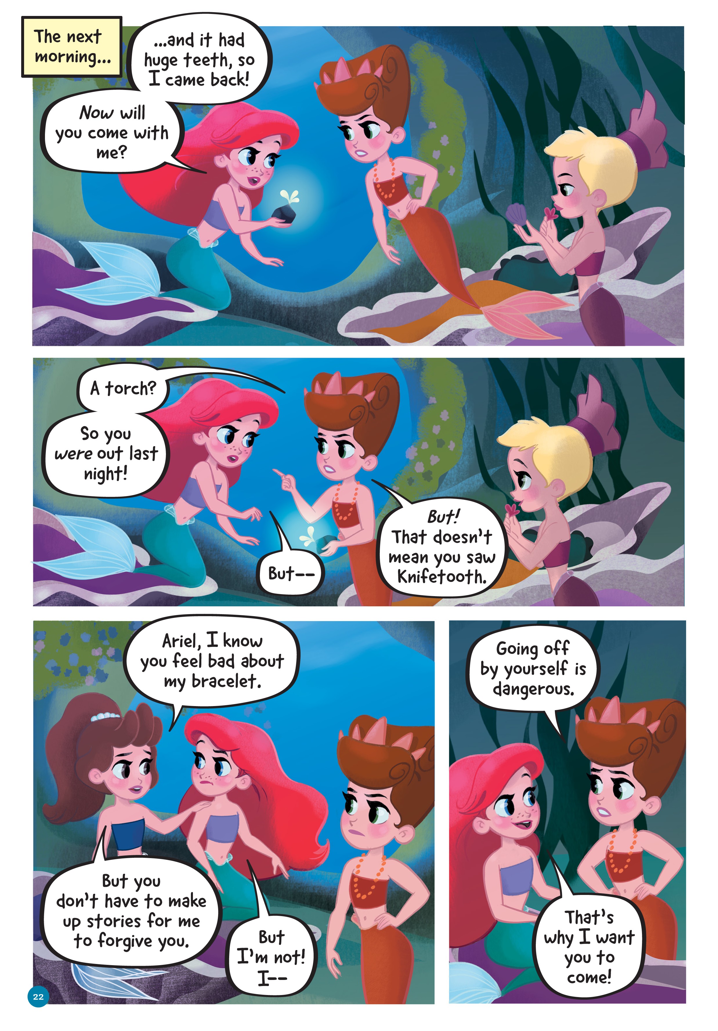 Read online Disney Princess: Ariel and the Sea Wolf comic -  Issue # Full - 20