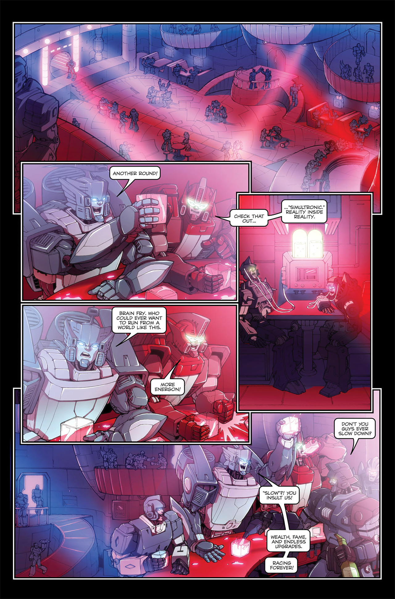 Read online Transformers Spotlight: Blurr comic -  Issue # Full - 10