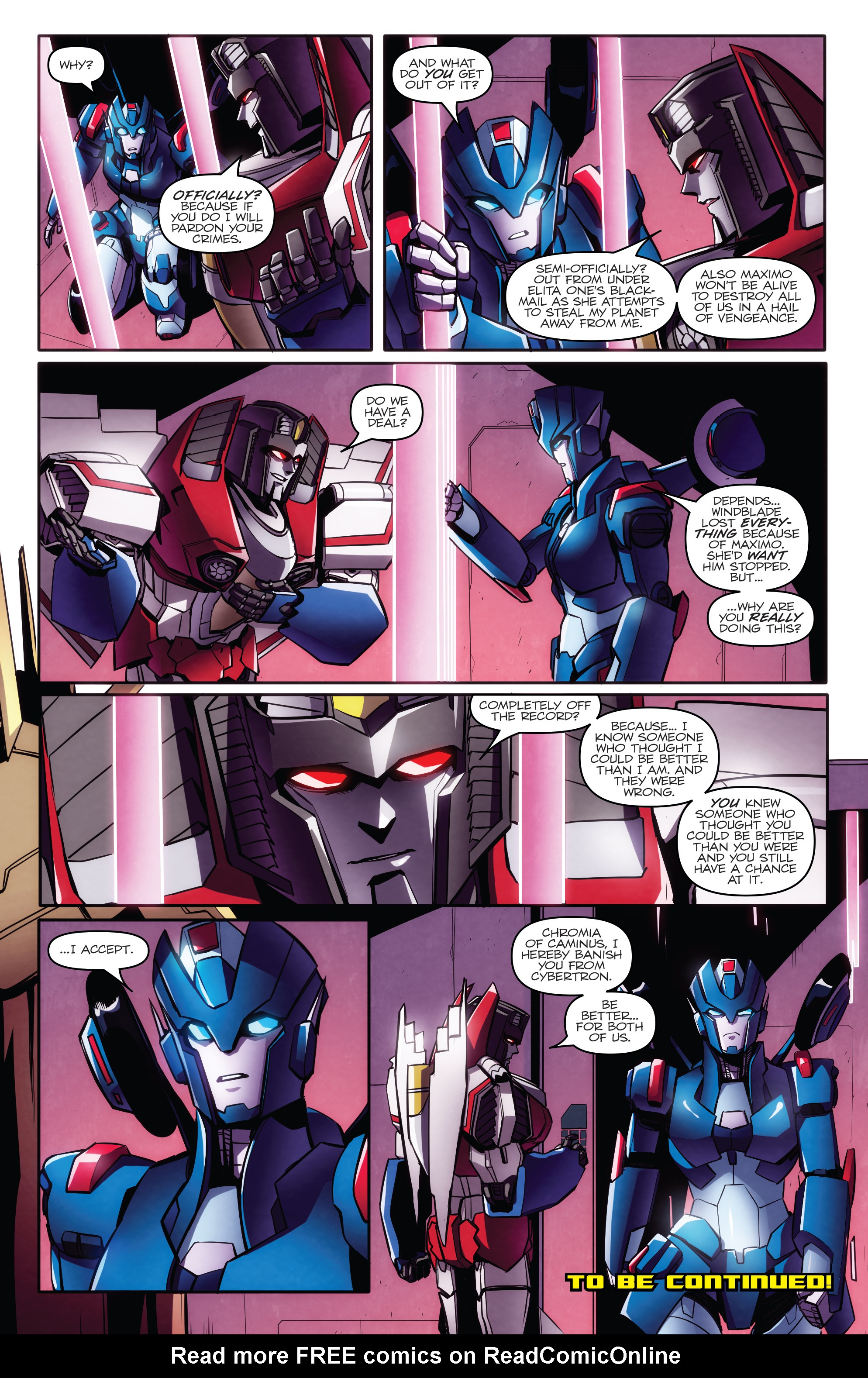 Read online Transformers: Till All Are One comic -  Issue #9 - 24