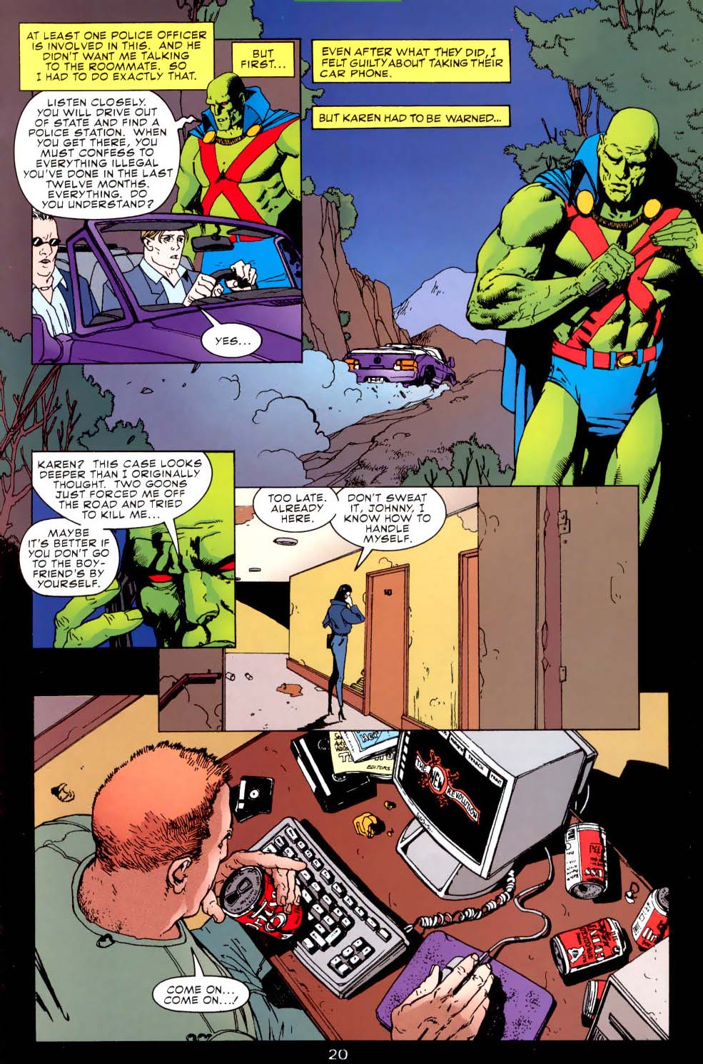 Read online Martian Manhunter (1998) comic -  Issue # _Annual 1 - 21