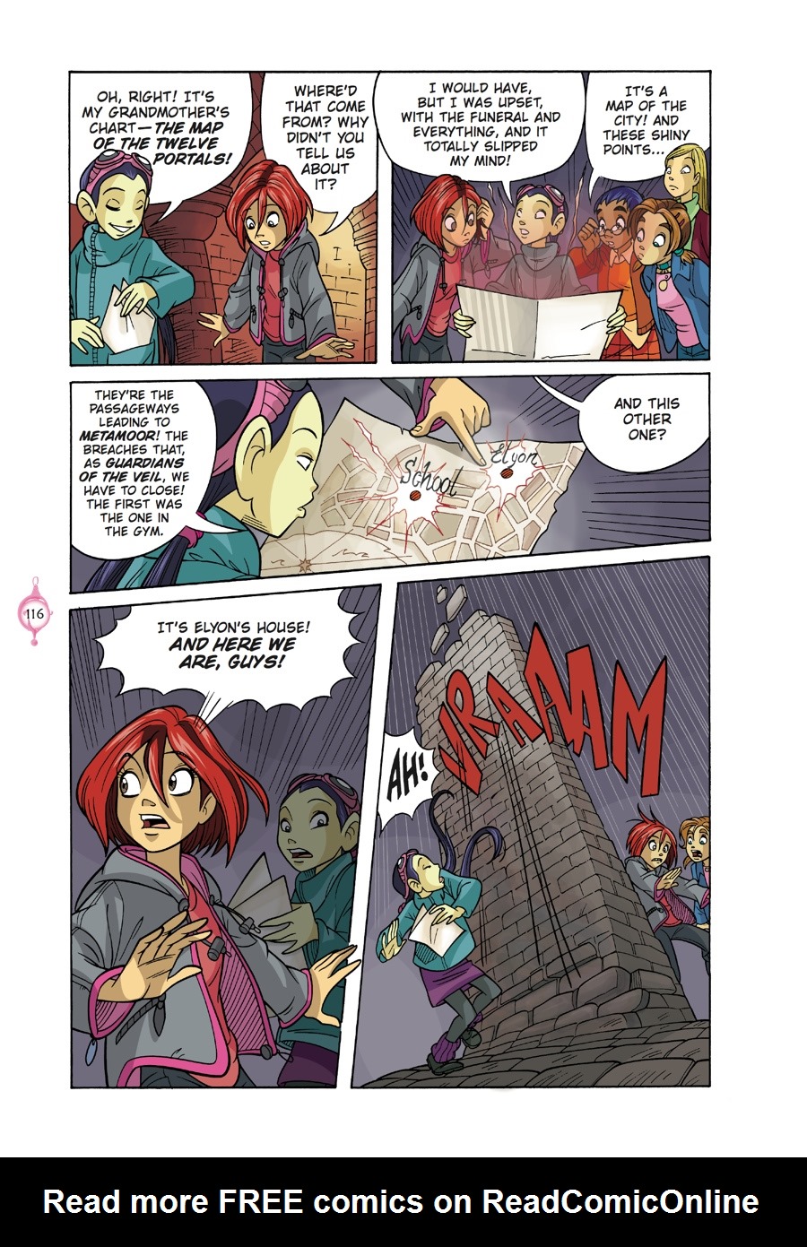 Read online W.i.t.c.h. Graphic Novels comic -  Issue # TPB 1 - 117