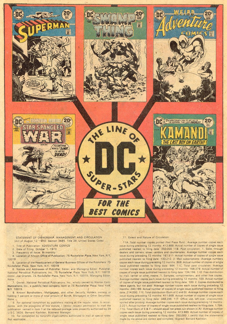 Adventure Comics (1938) 433 Page 21