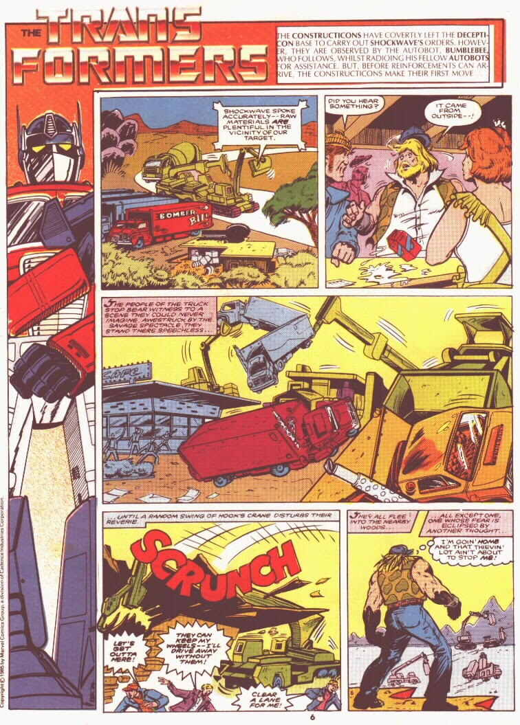 Read online The Transformers (UK) comic -  Issue #36 - 2