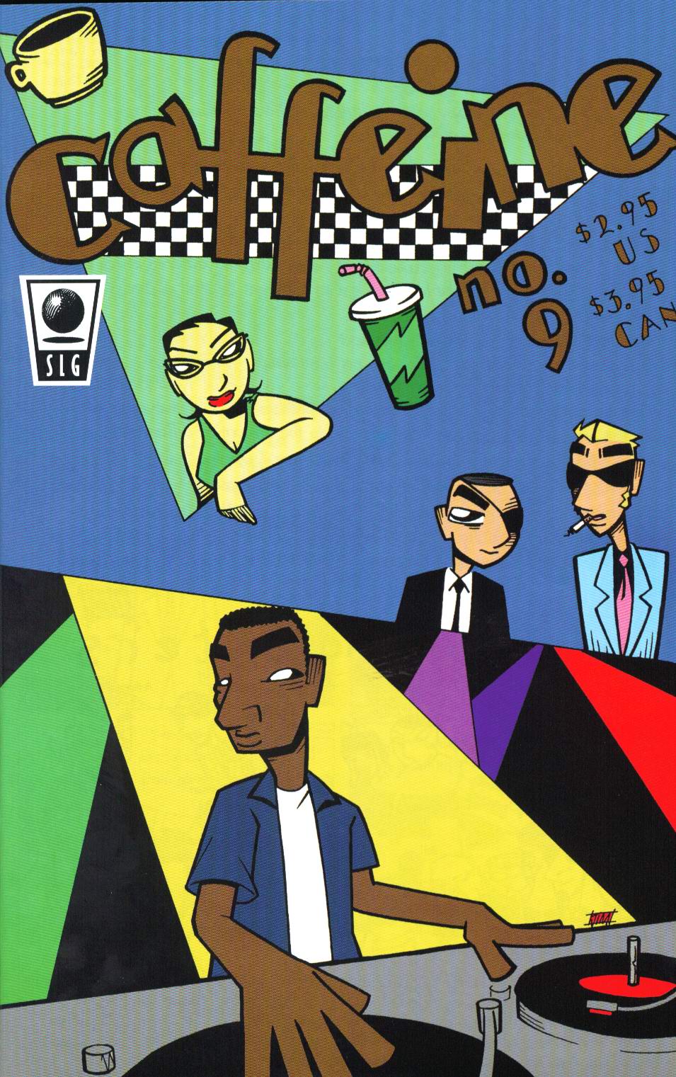 Read online Caffeine comic -  Issue #9 - 1