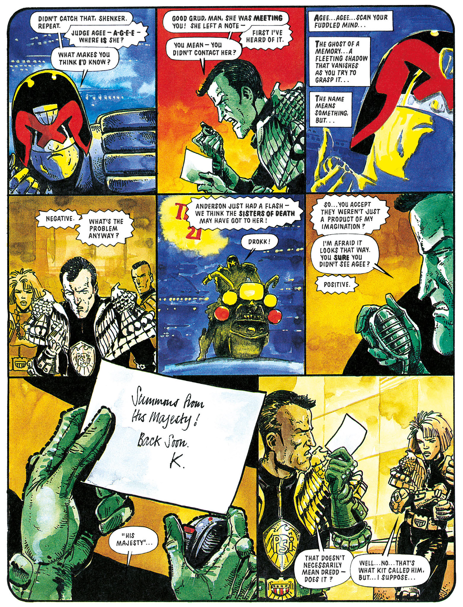 Read online Essential Judge Dredd: Necropolis comic -  Issue # TPB (Part 1) - 83
