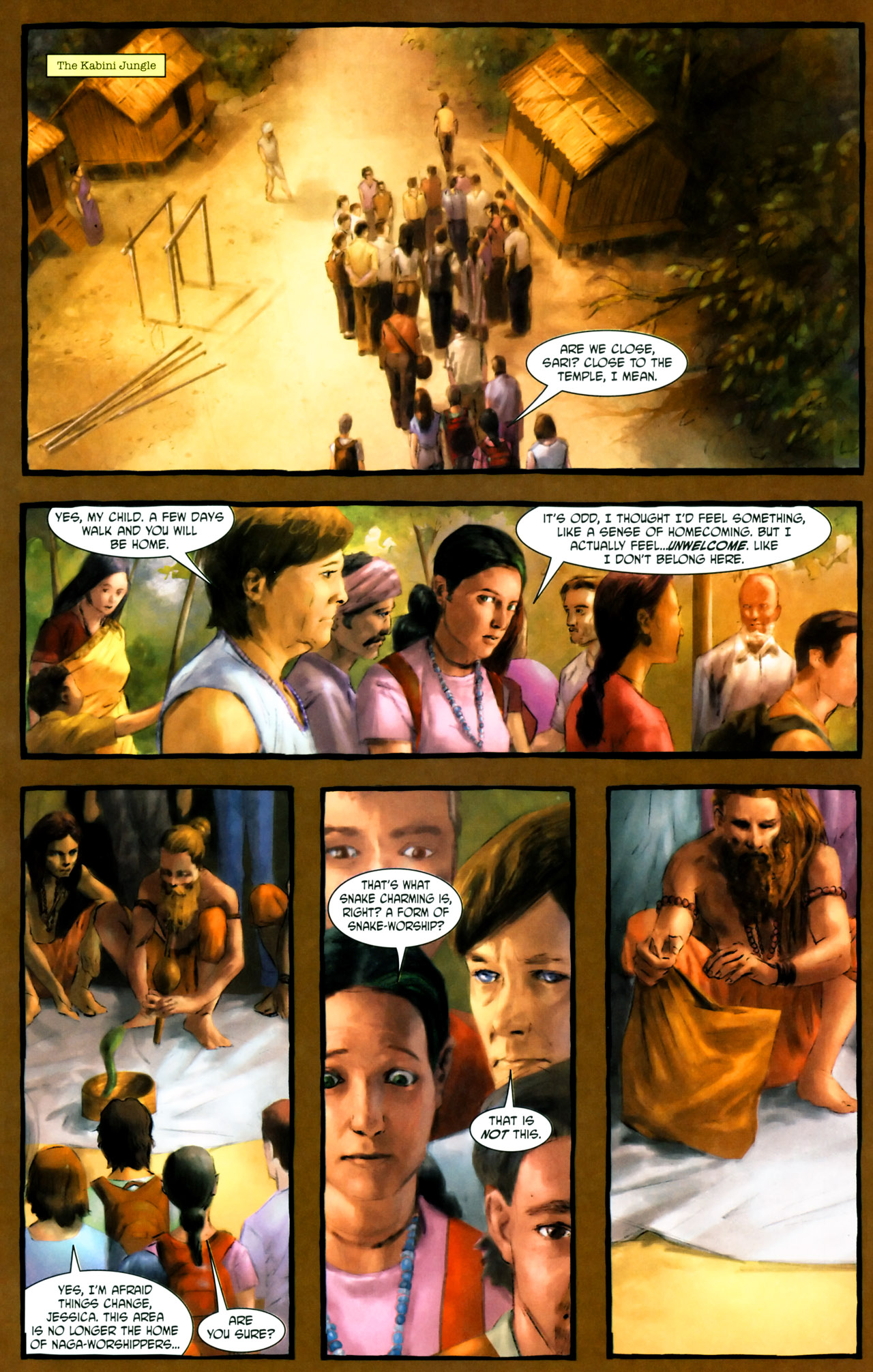 Read online Snake Woman Tale of the Snake Charmer comic -  Issue #3 - 6