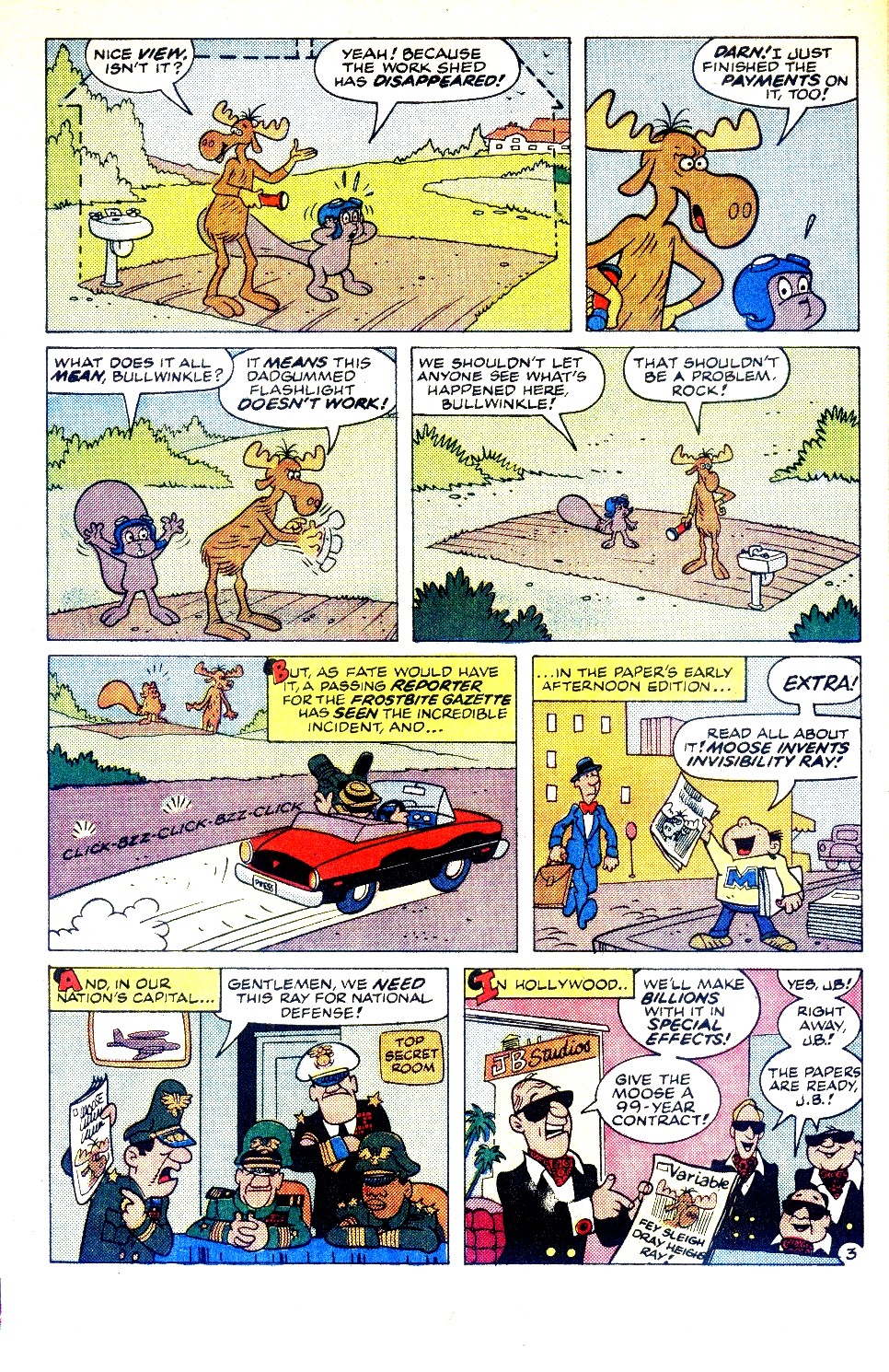 Read online Bullwinkle and Rocky comic -  Issue #1 - 5
