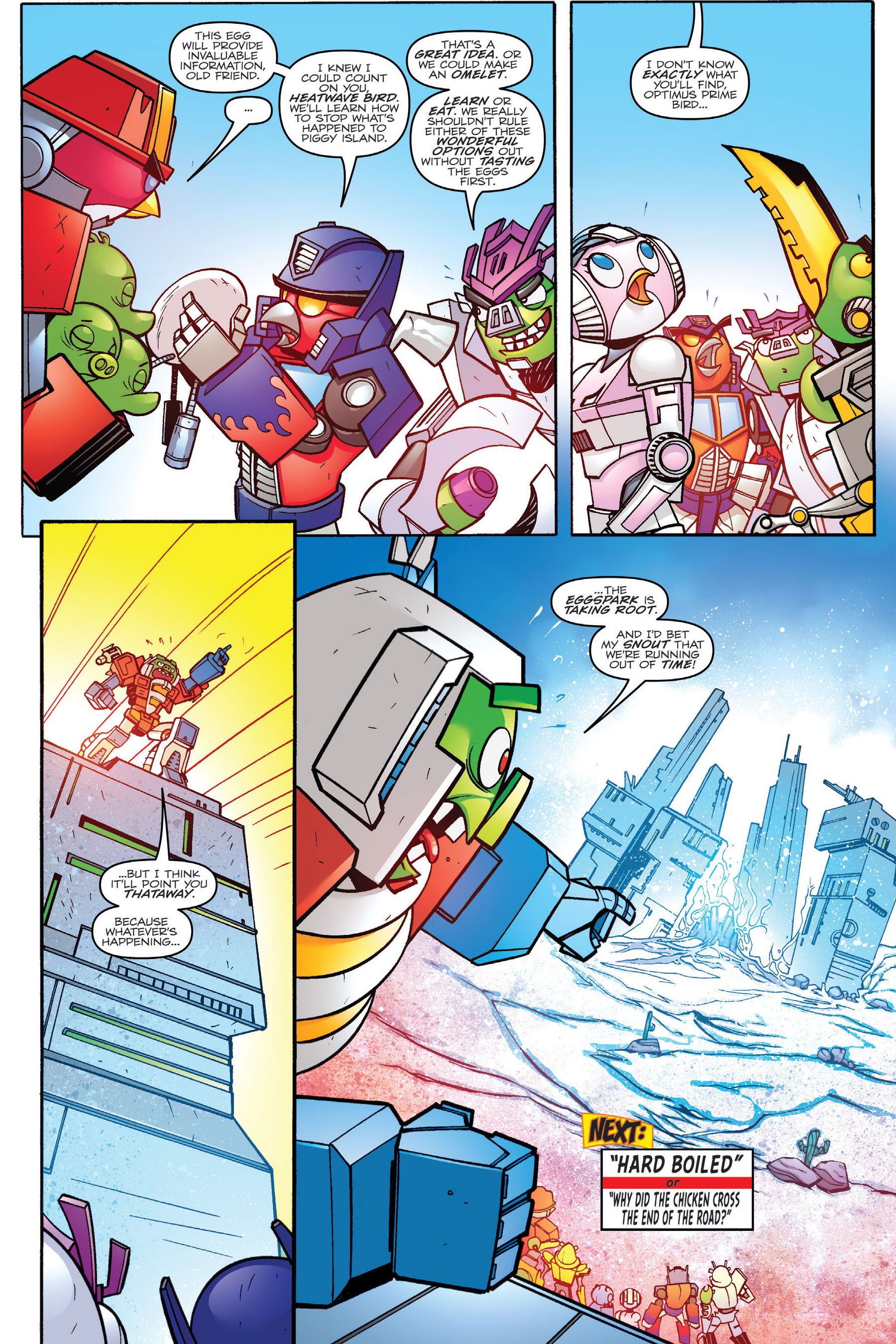 Read online Angry Birds Transformers: Age of Eggstinction comic -  Issue # Full - 68