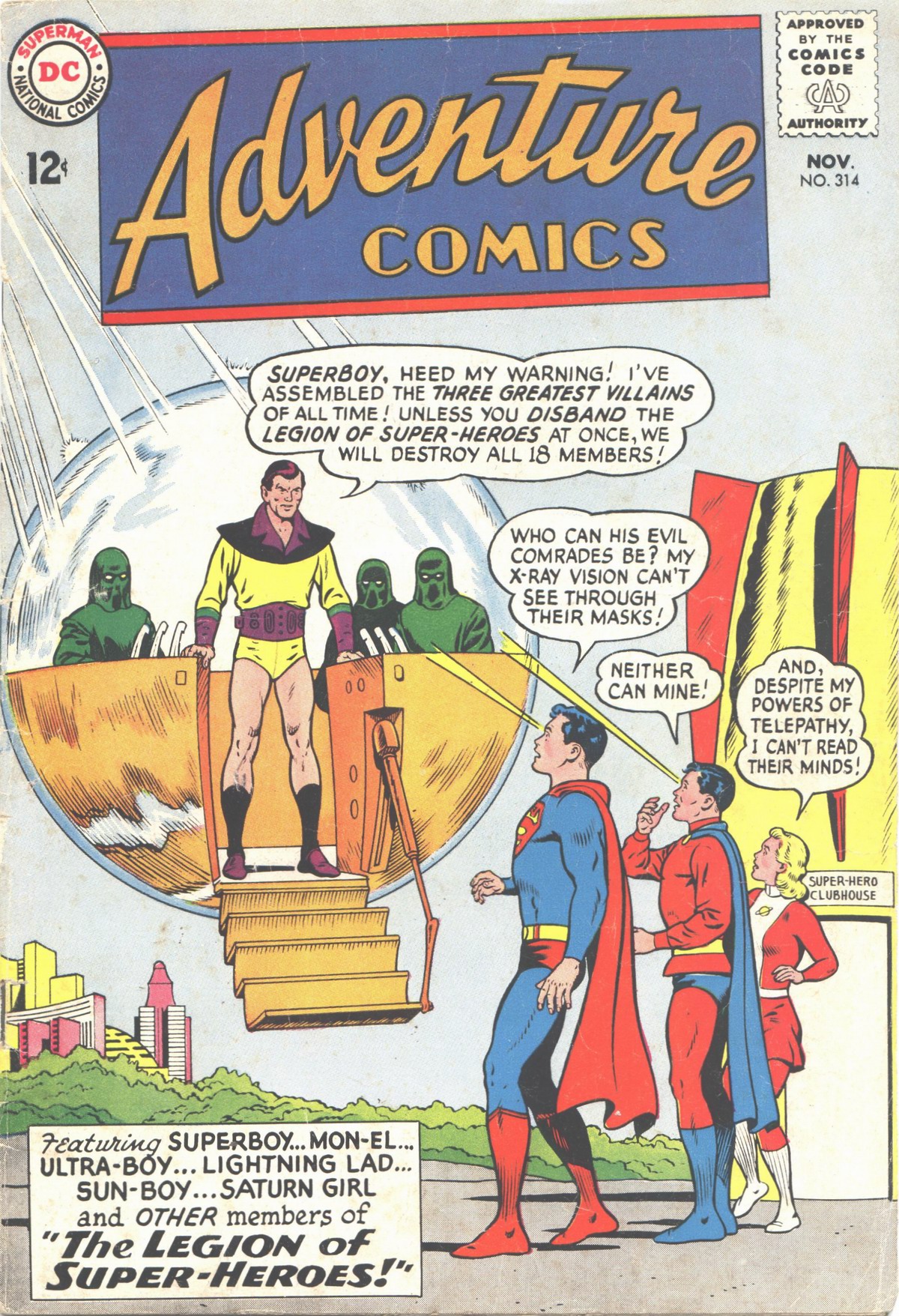 Read online Adventure Comics (1938) comic -  Issue #314 - 1