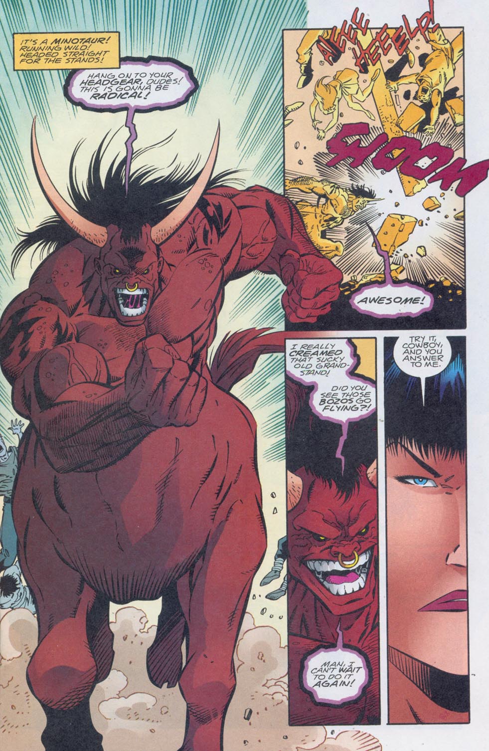 Read online Xena: Warrior Princess: And The Original Olympics comic -  Issue #3 - 7