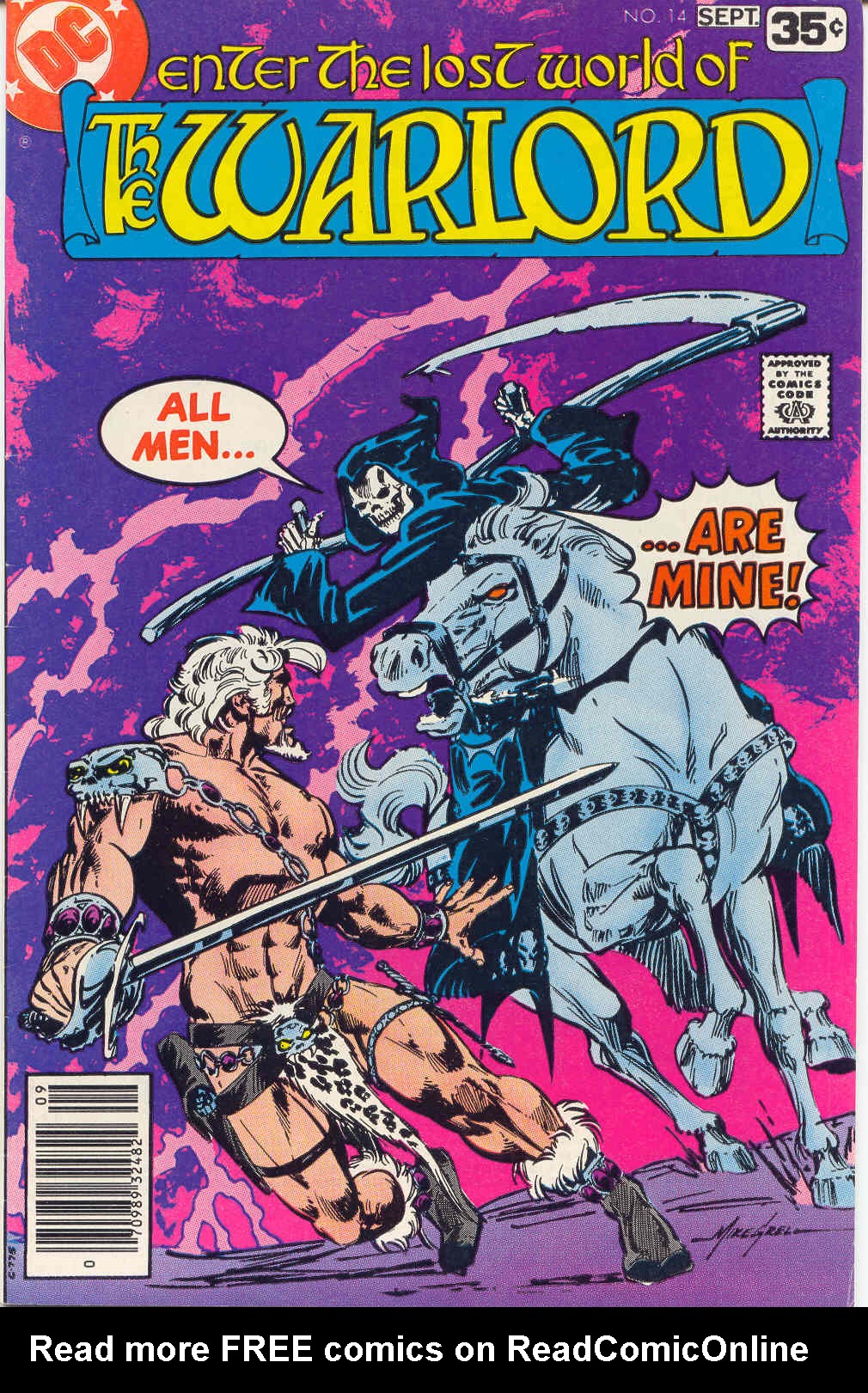 Read online Warlord (1976) comic -  Issue #14 - 1
