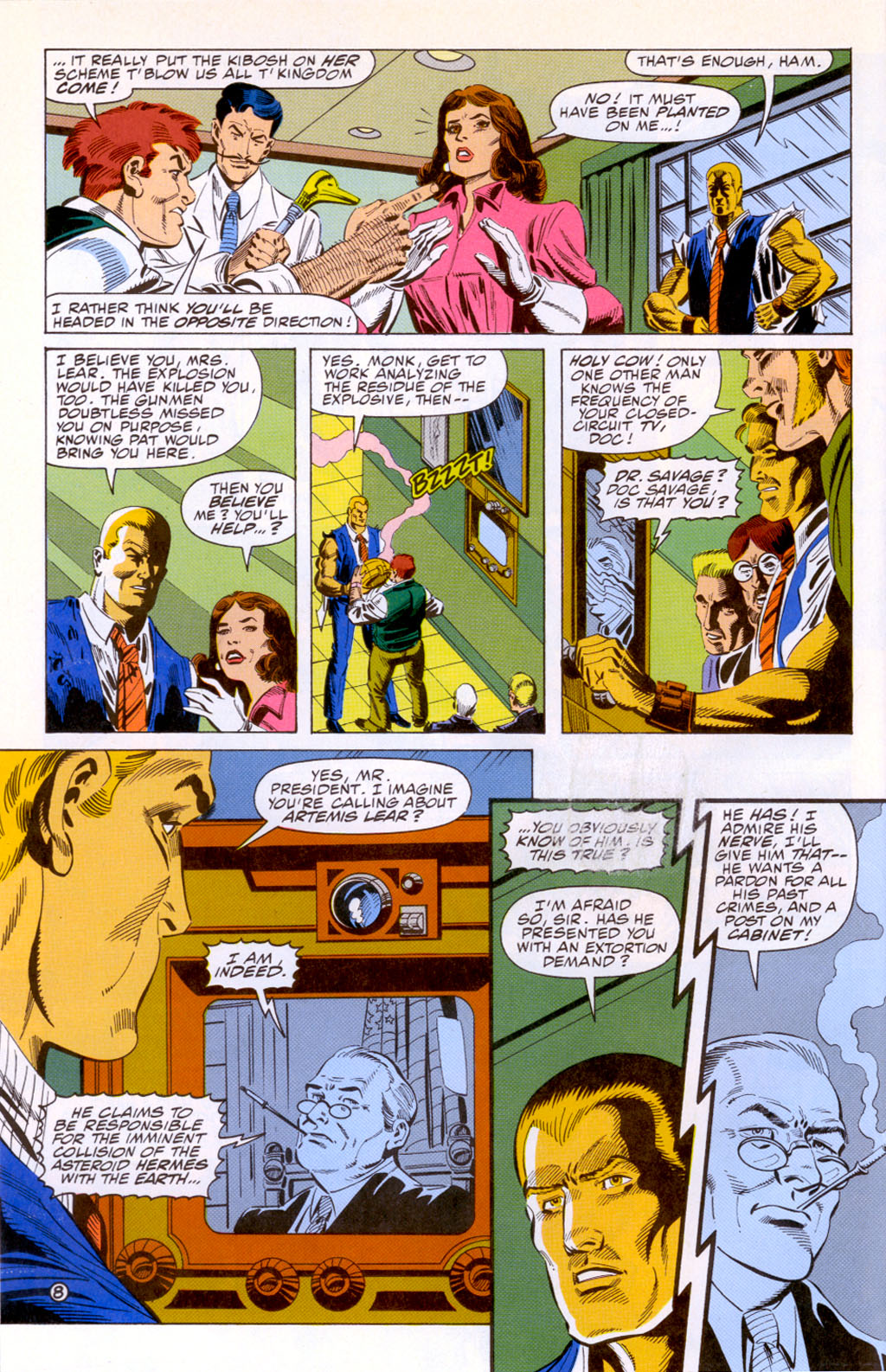 Read online Doc Savage (1988) comic -  Issue #23 - 9