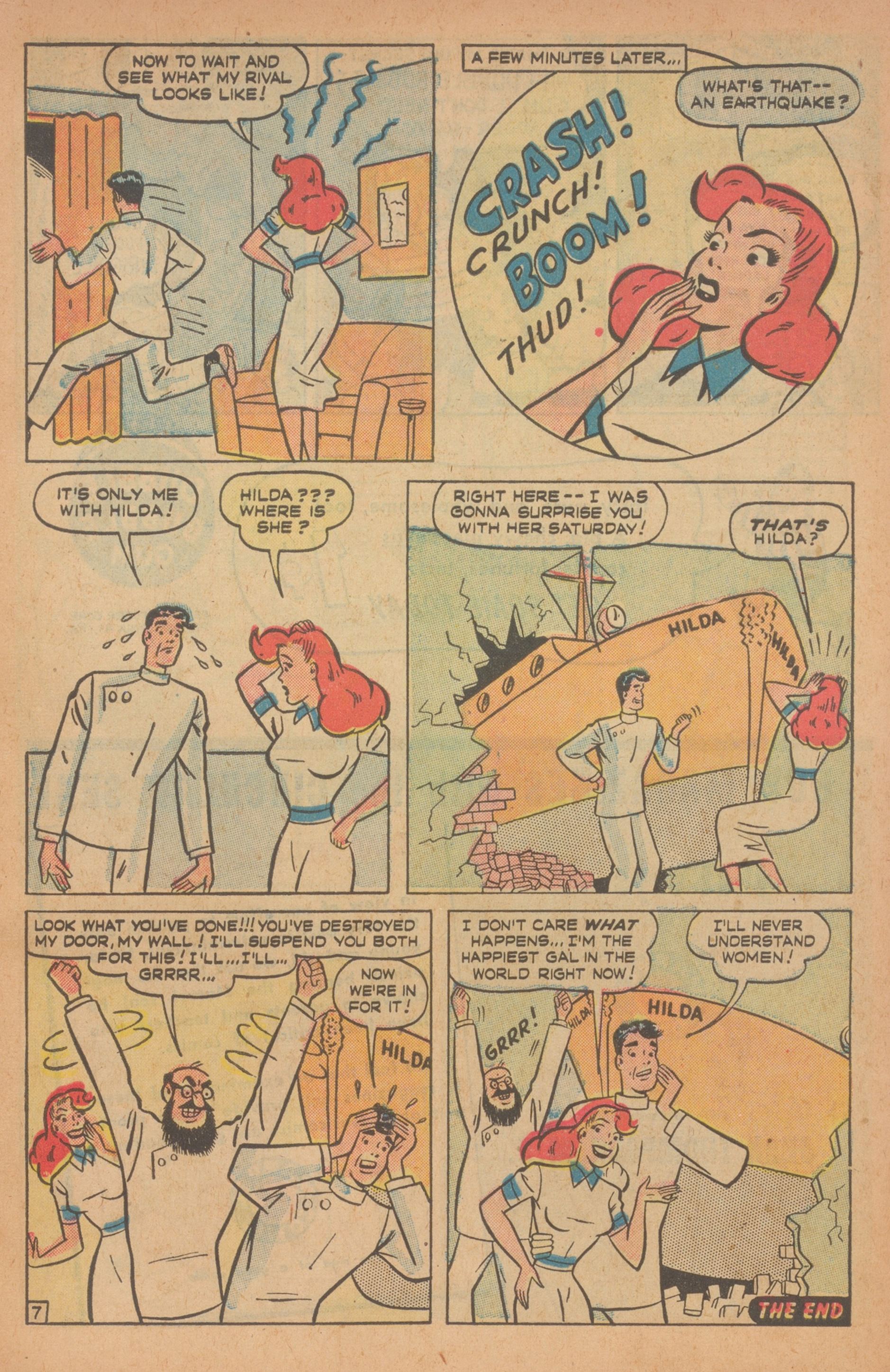 Read online Nellie The Nurse (1945) comic -  Issue #22 - 9