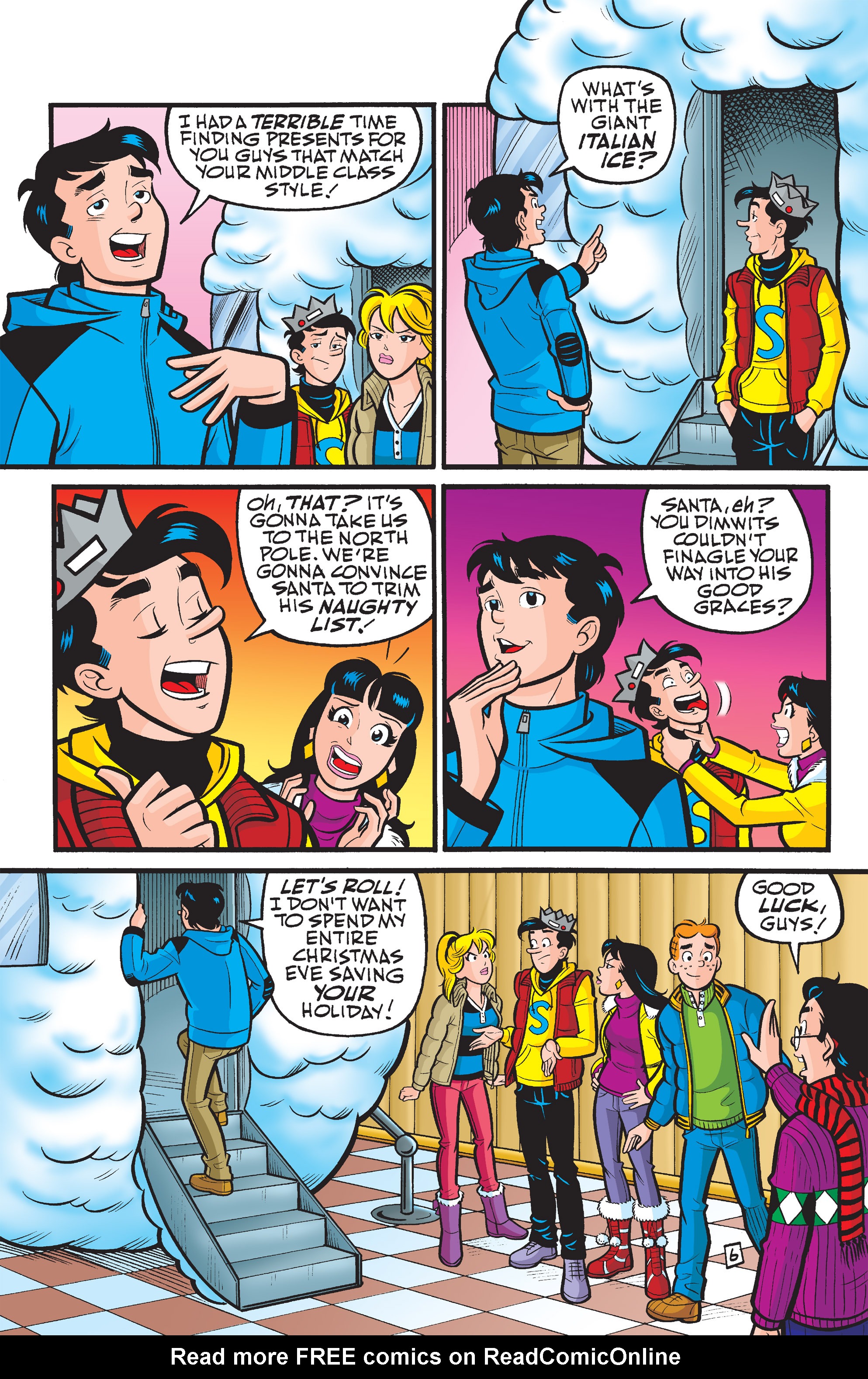 Read online Archie Meets Santa comic -  Issue # TPB - 88