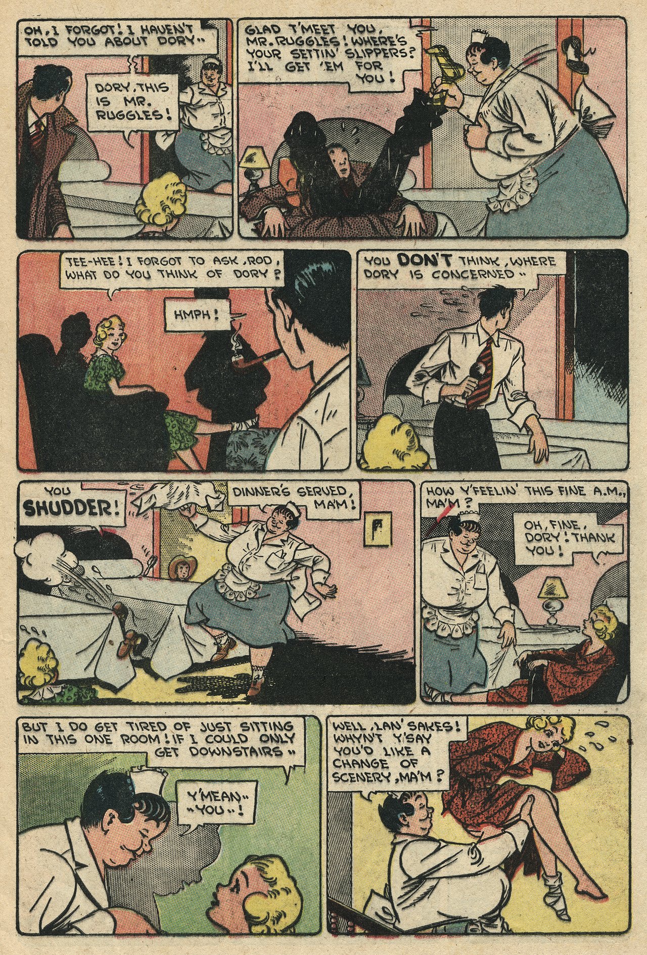 Read online Boots and Her Buddies (1955) comic -  Issue #3 - 9