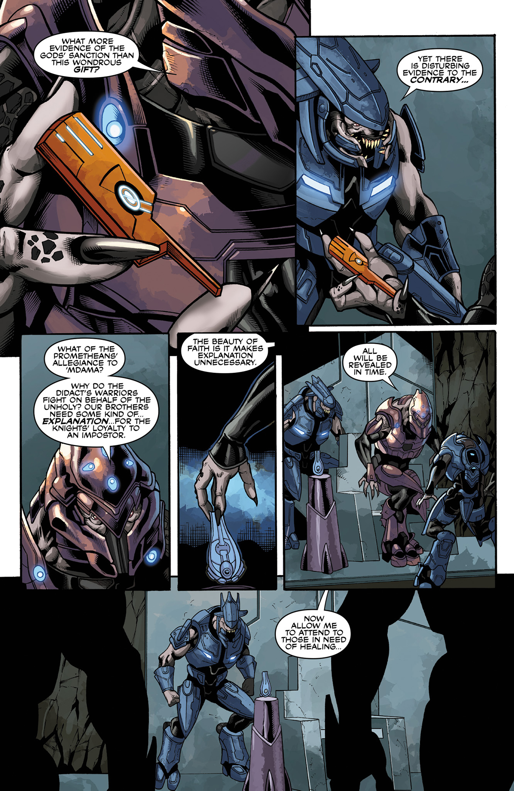 Read online Halo: Escalation comic -  Issue #15 - 16