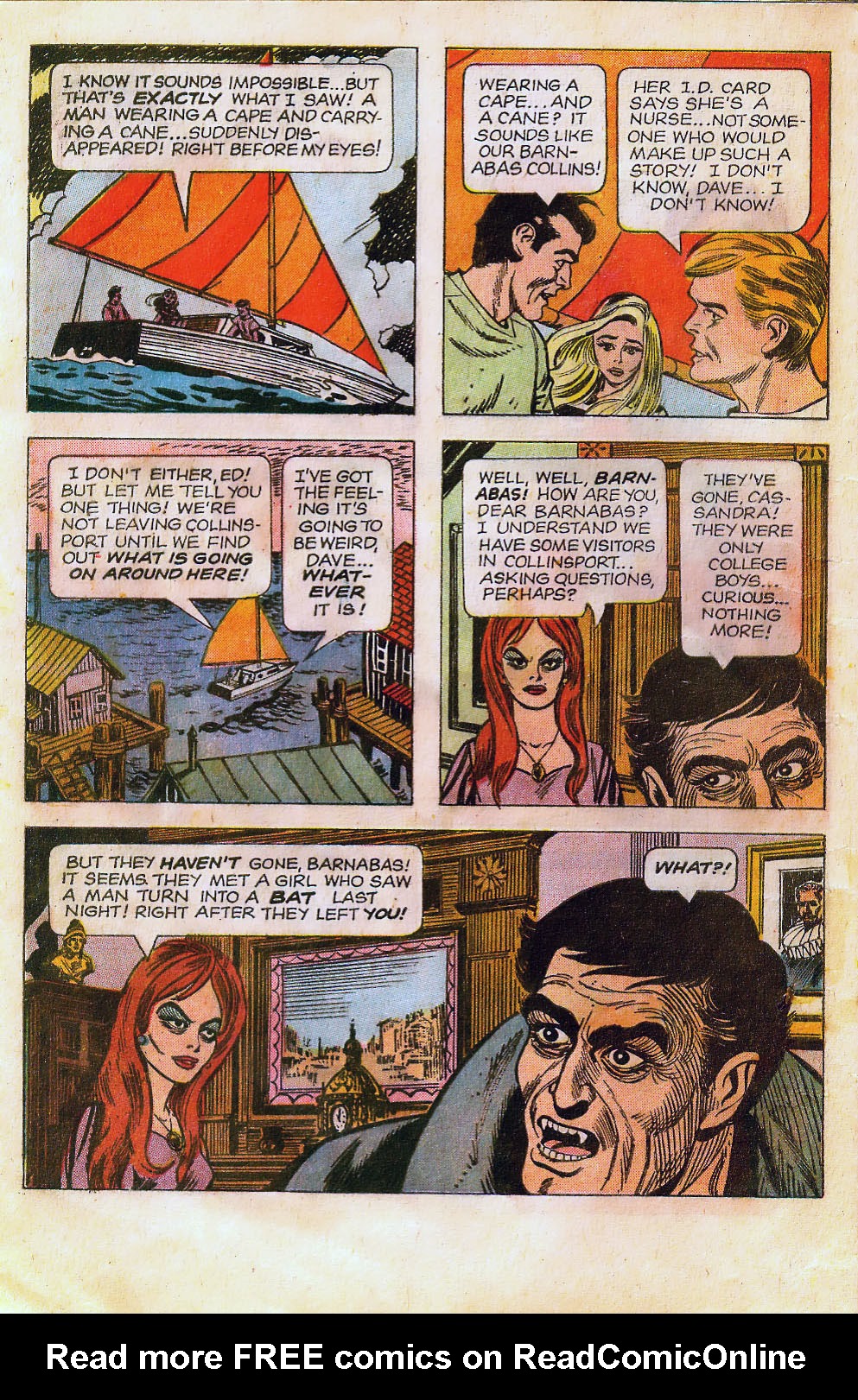 Read online Dark Shadows (1969) comic -  Issue #1 - 8