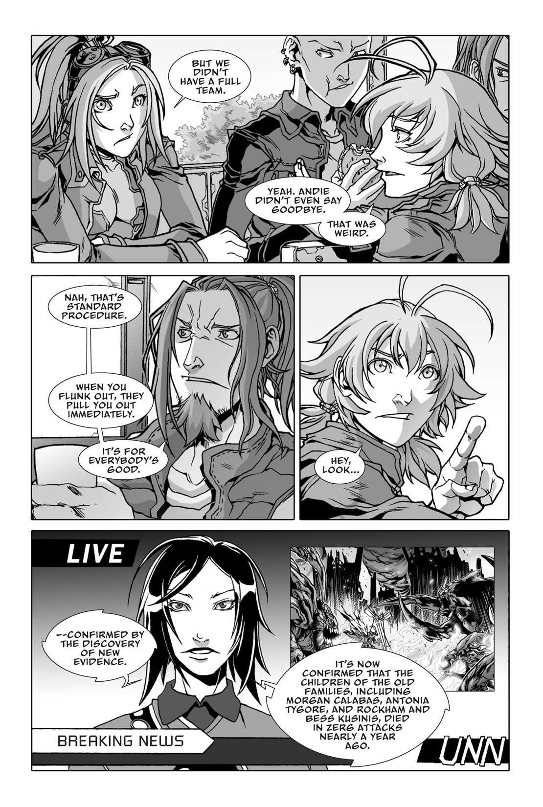 Read online StarCraft: Ghost Academy comic -  Issue # TPB 3 - 161