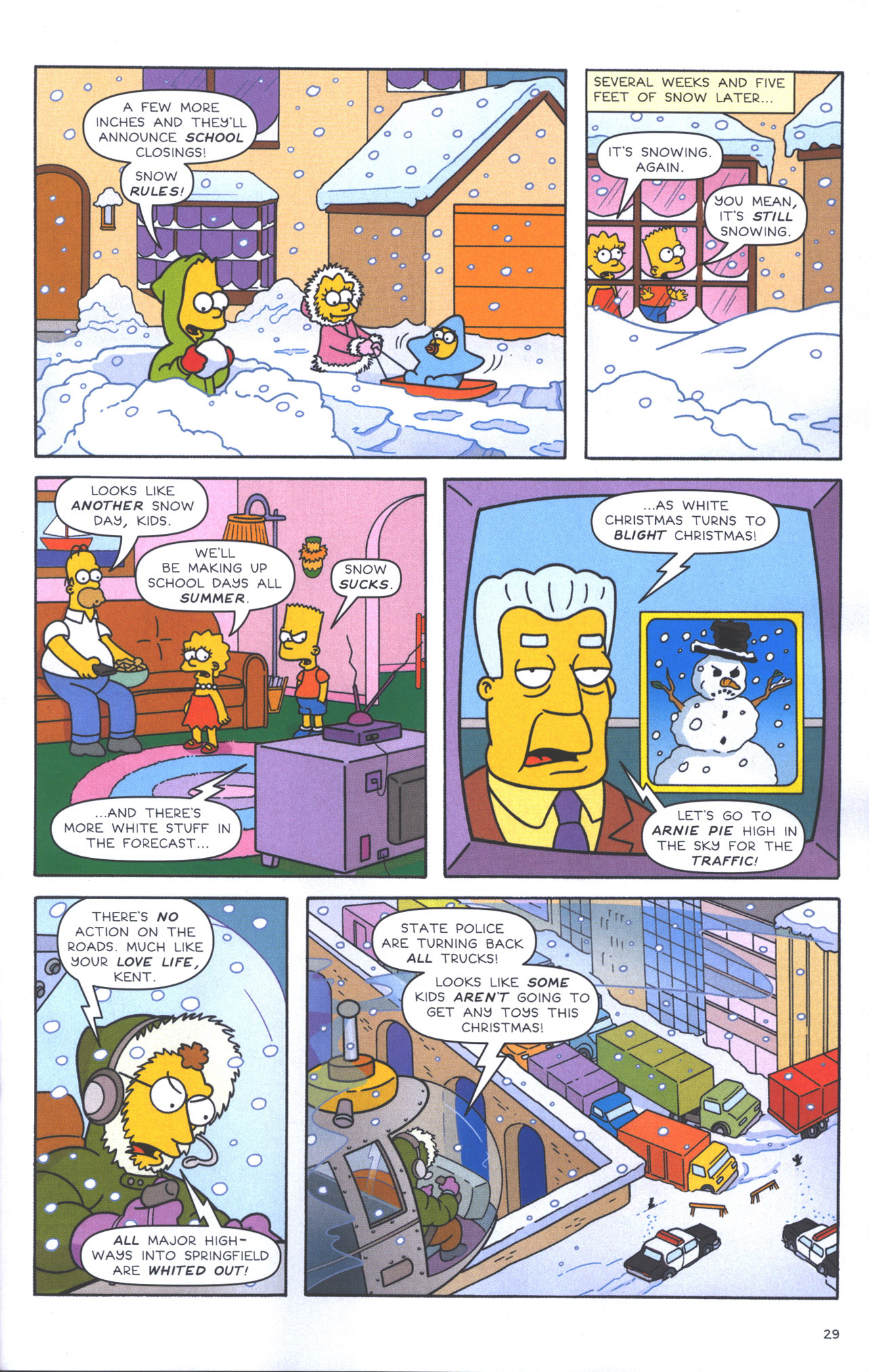 Read online The Simpsons Winter Wingding comic -  Issue #4 - 31