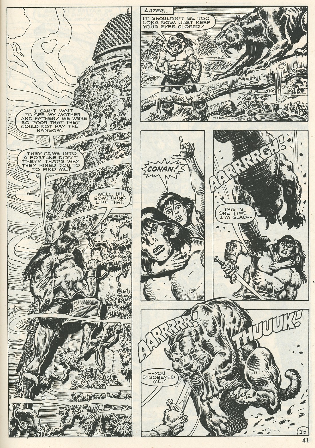 Read online The Savage Sword Of Conan comic -  Issue #123 - 41