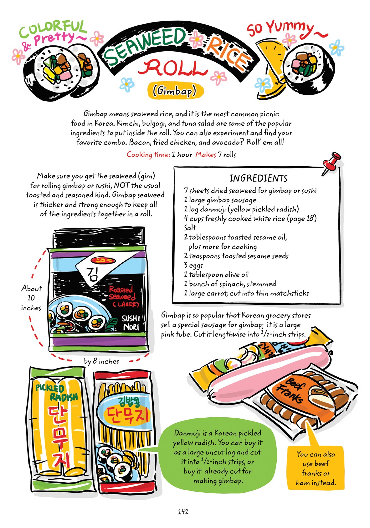 Read online Cook Korean! A Comic Book With Recipes comic -  Issue # TPB (Part 2) - 43