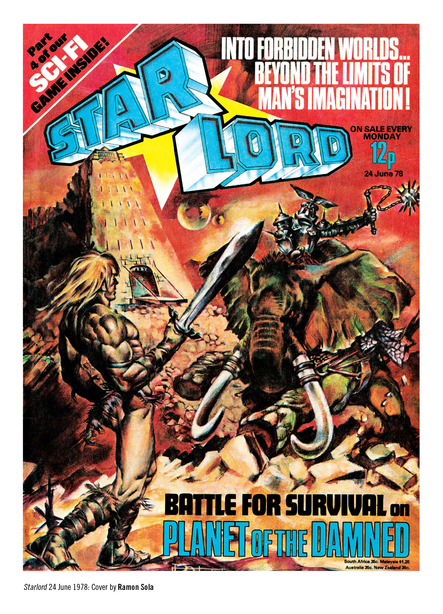 Read online Planet of the Damned & Death Planet comic -  Issue # TPB - 96