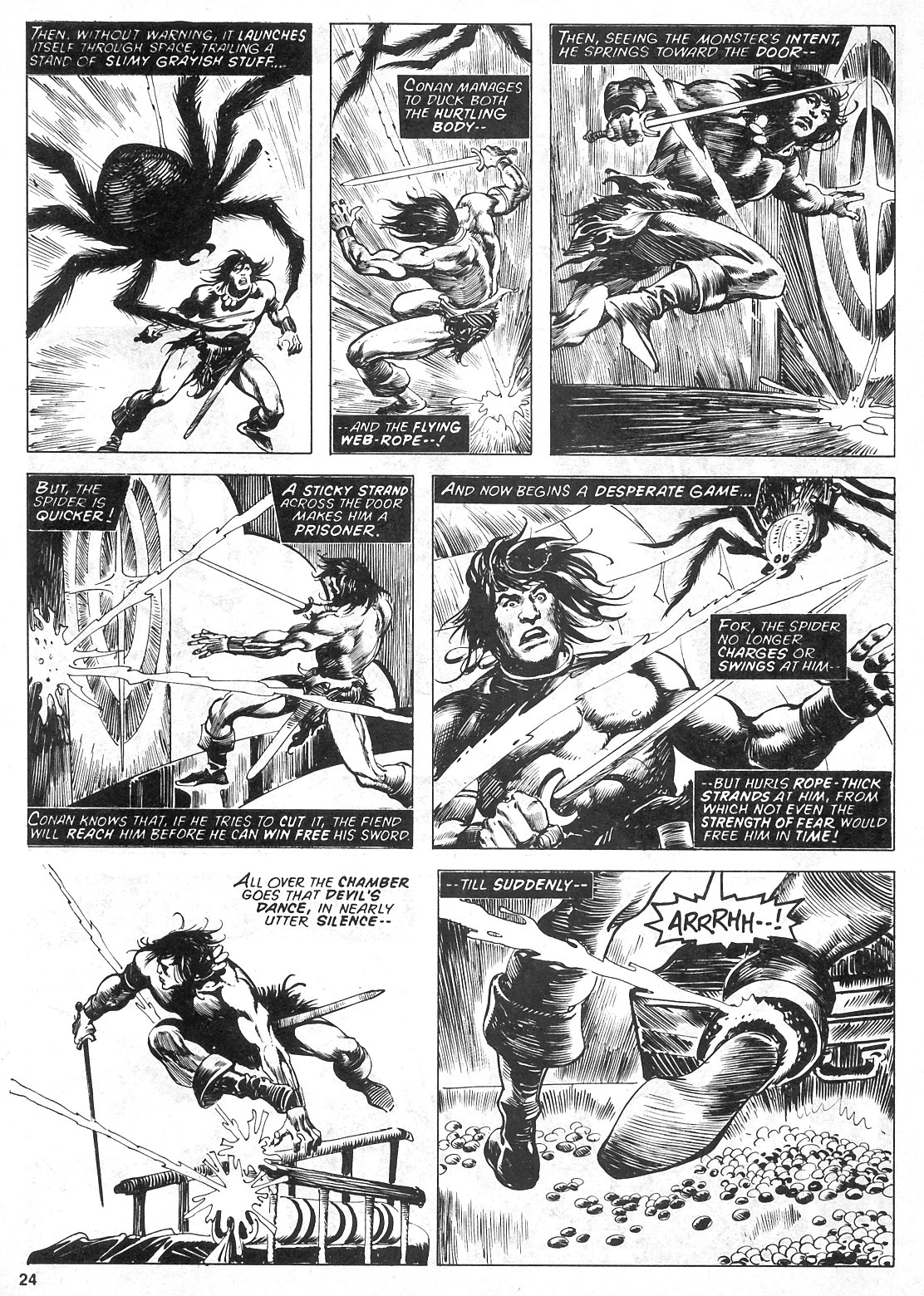 Read online The Savage Sword Of Conan comic -  Issue #24 - 24