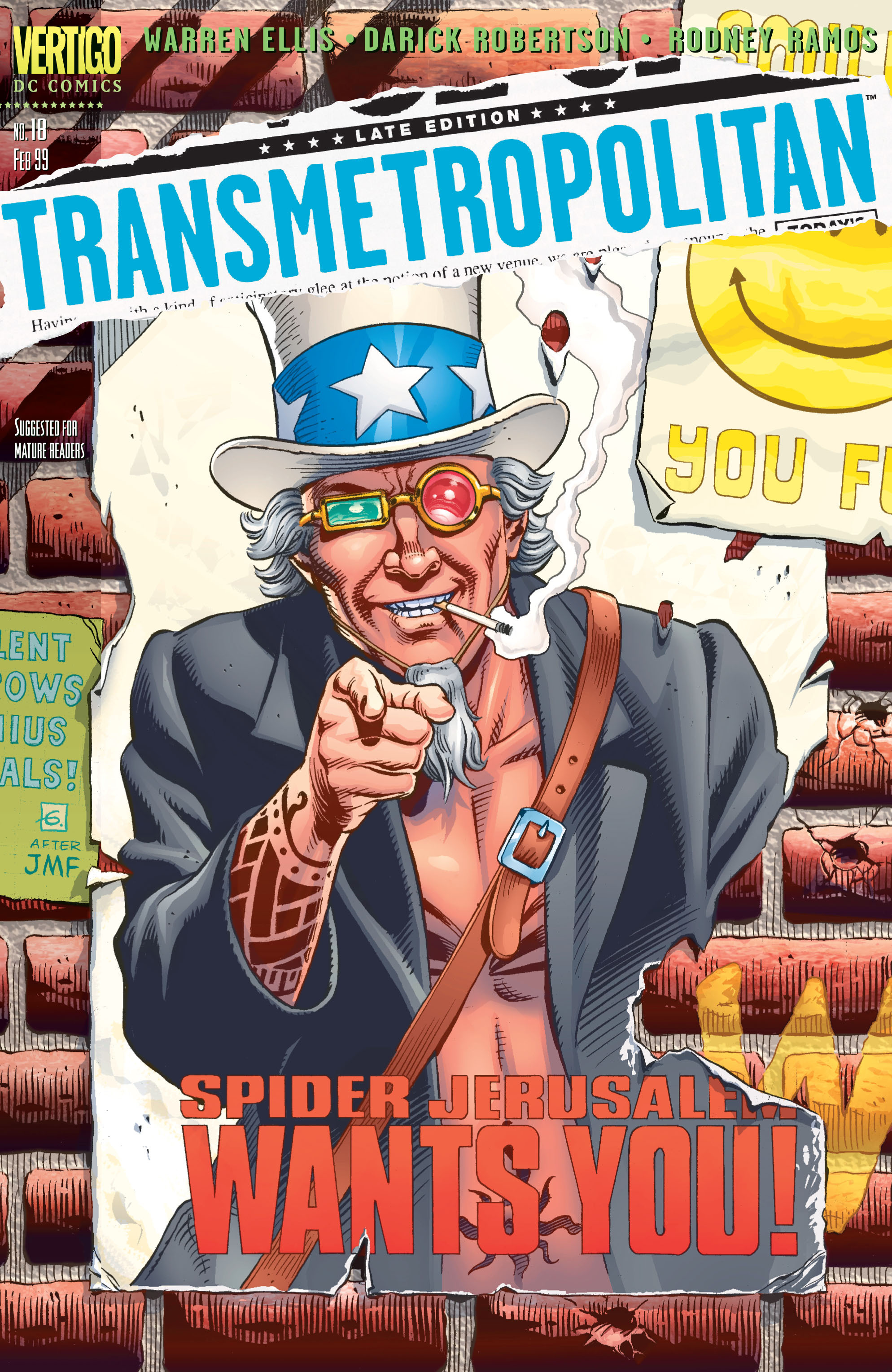 Read online Transmetropolitan comic -  Issue #18 - 1