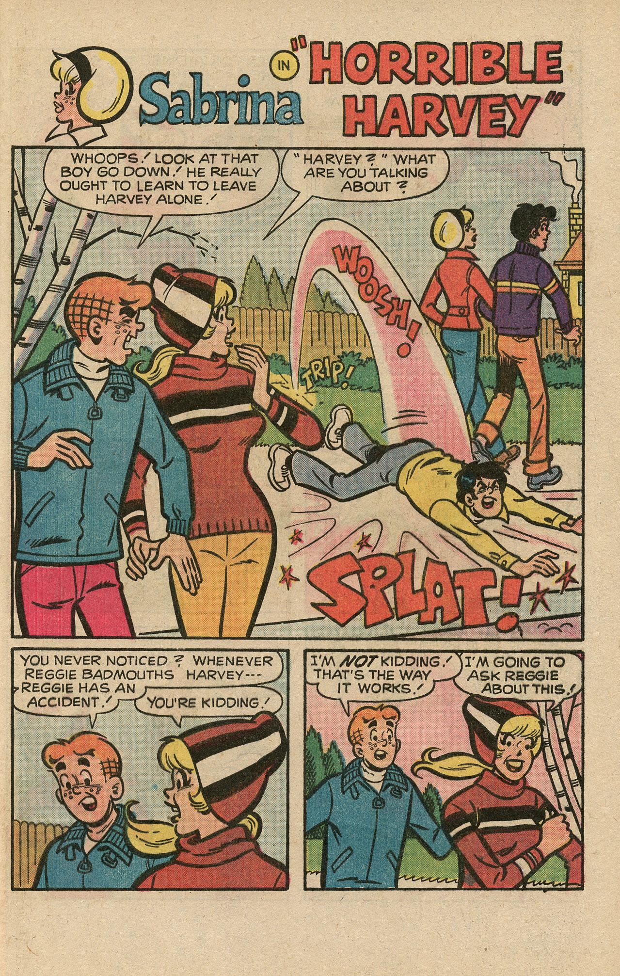 Read online Archie's TV Laugh-Out comic -  Issue #39 - 29