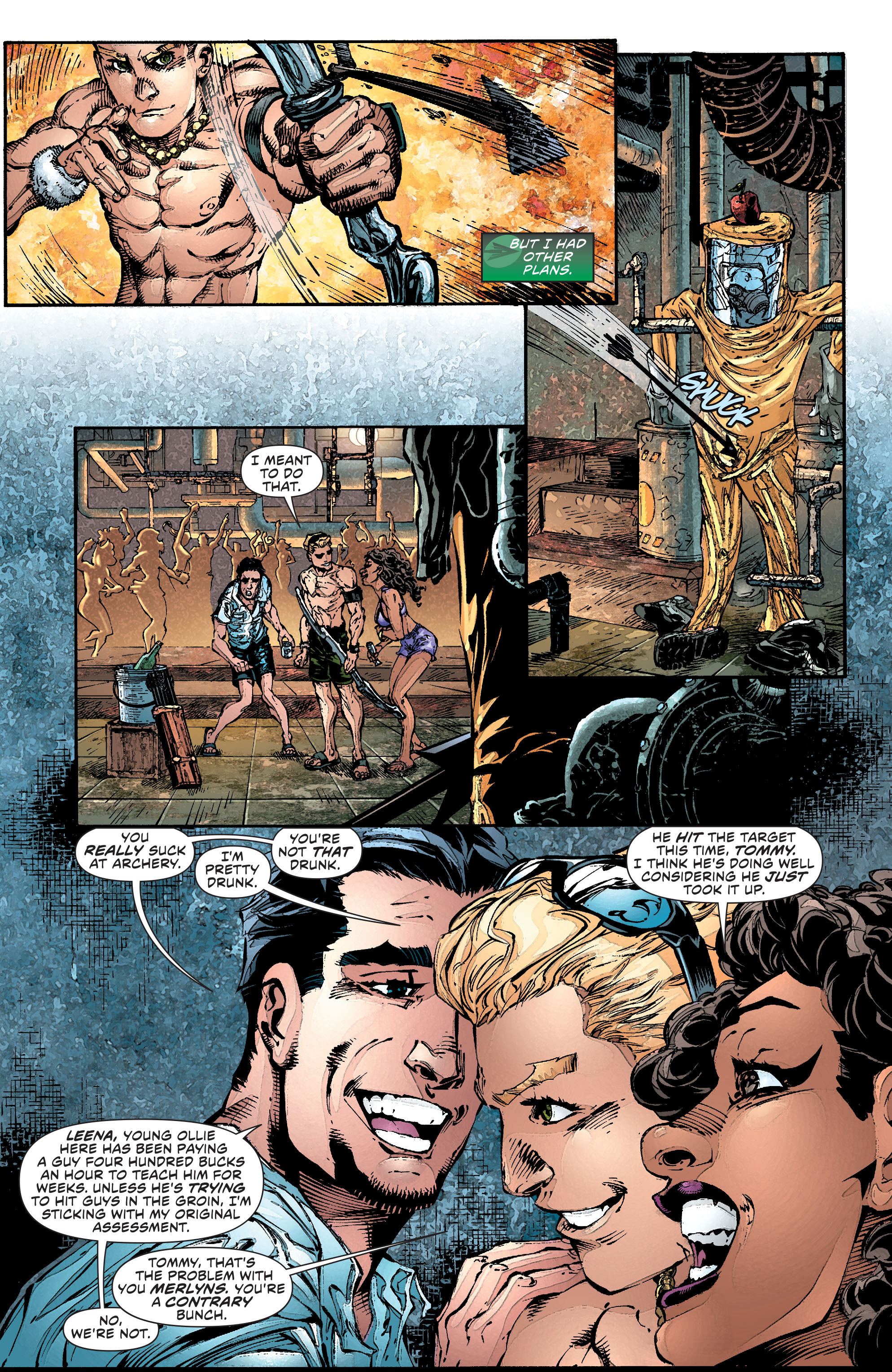 Read online Green Arrow (2011) comic -  Issue # _TPB 3 - 115