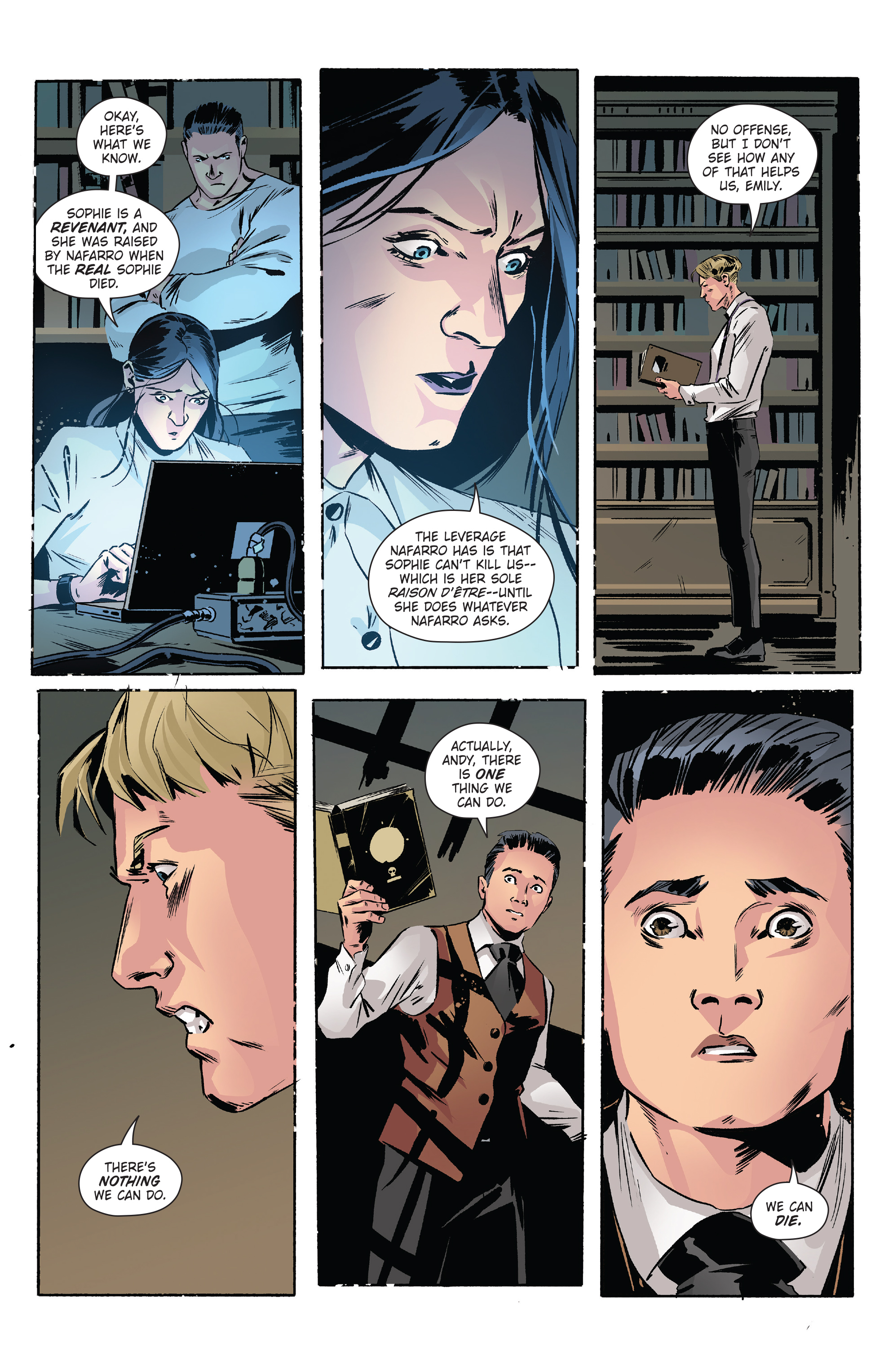 Read online The Magicians comic -  Issue #5 - 7
