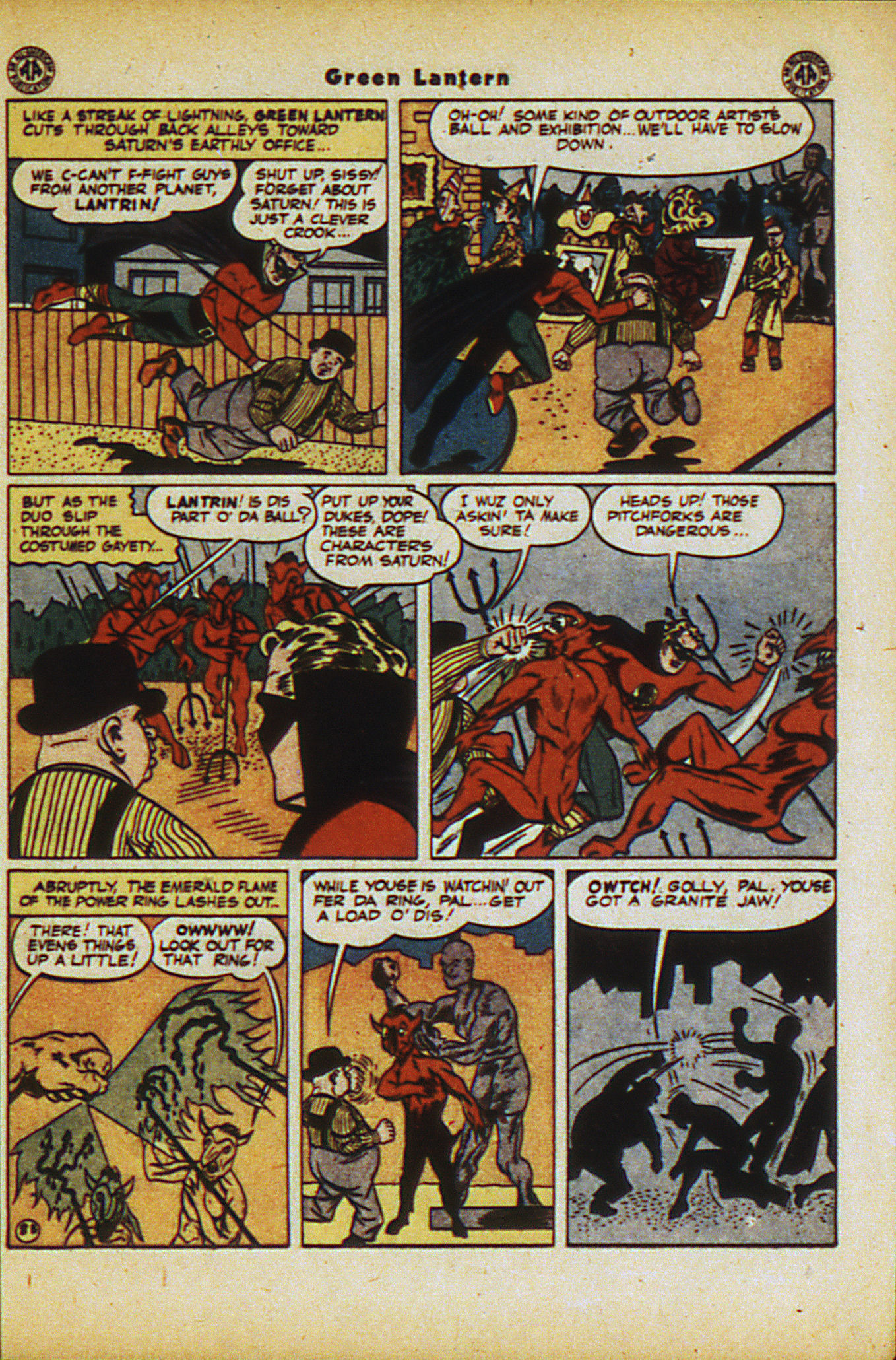 Read online Green Lantern (1941) comic -  Issue #17 - 26
