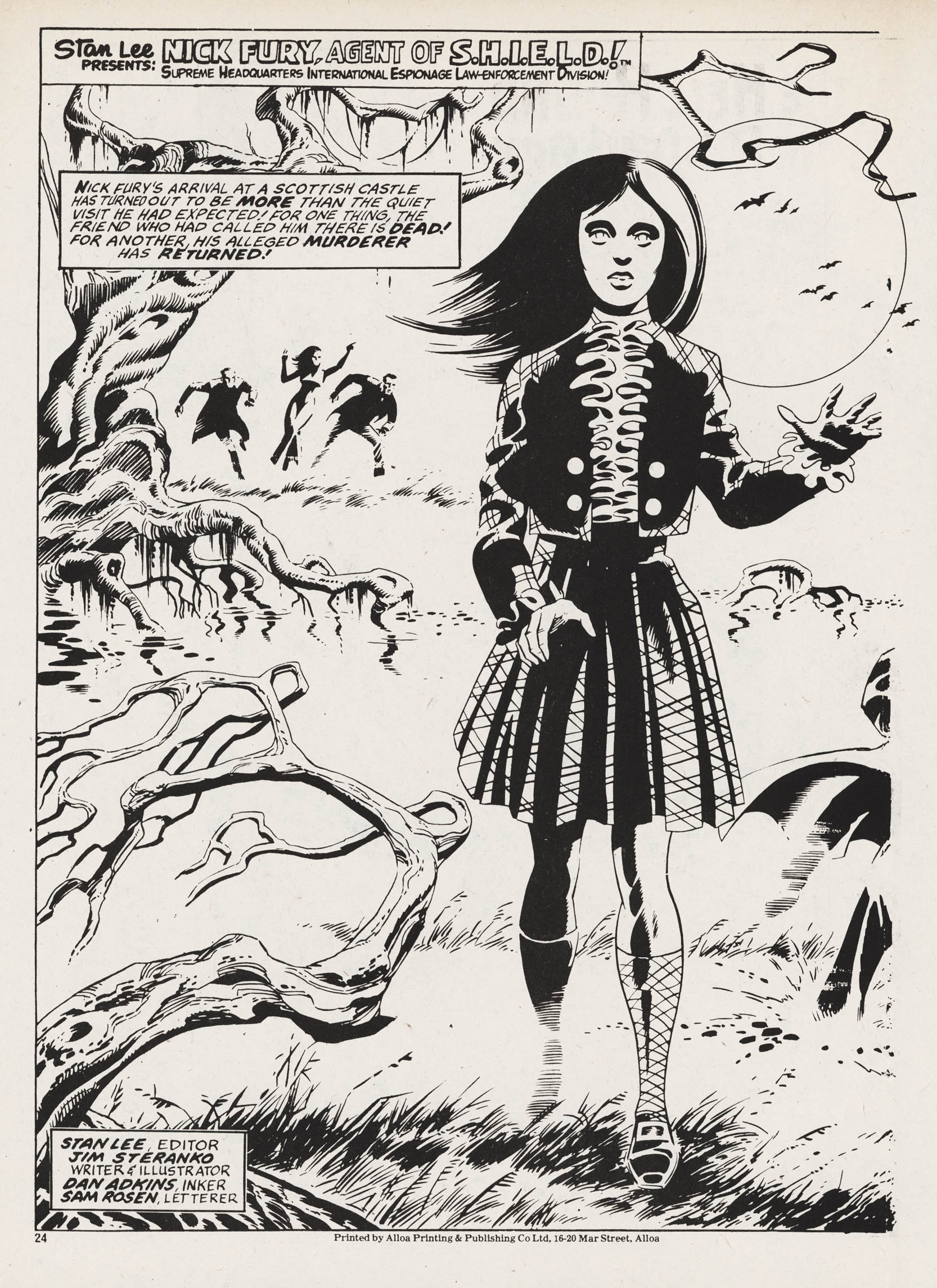 Read online Captain Britain (1976) comic -  Issue #26 - 24