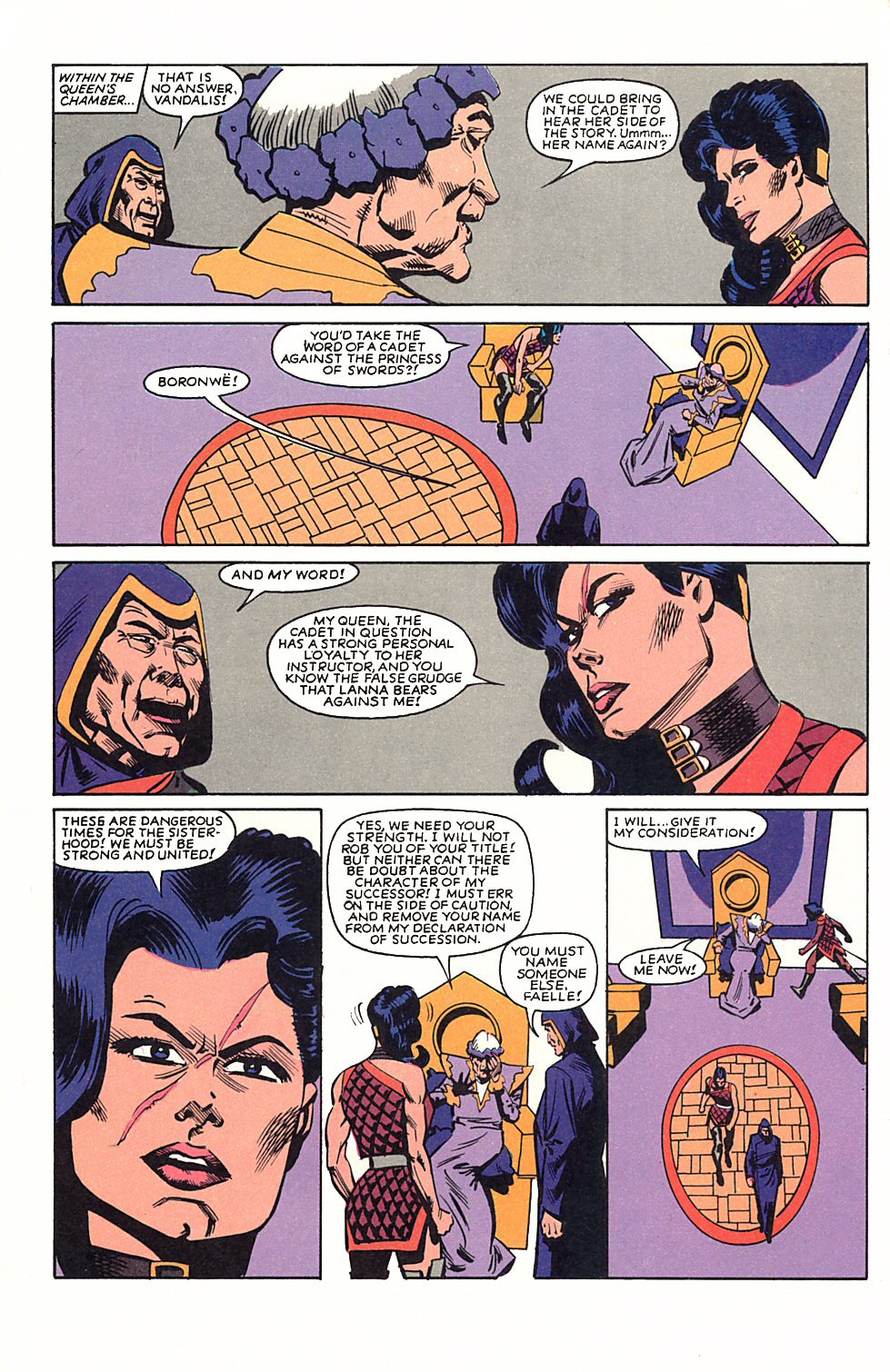 Read online Sisterhood of Steel comic -  Issue #3 - 14