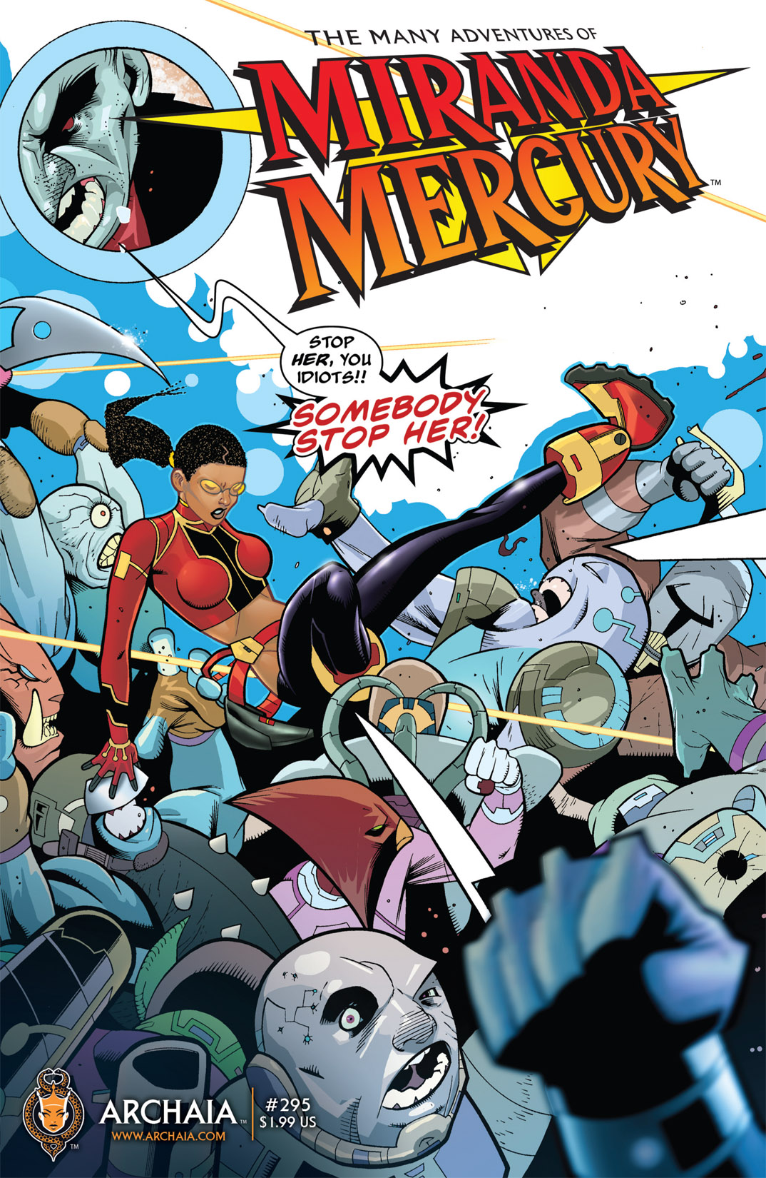Read online The Many Adventures of Miranda Mercury: Time Runs Out comic -  Issue # TPB - 12