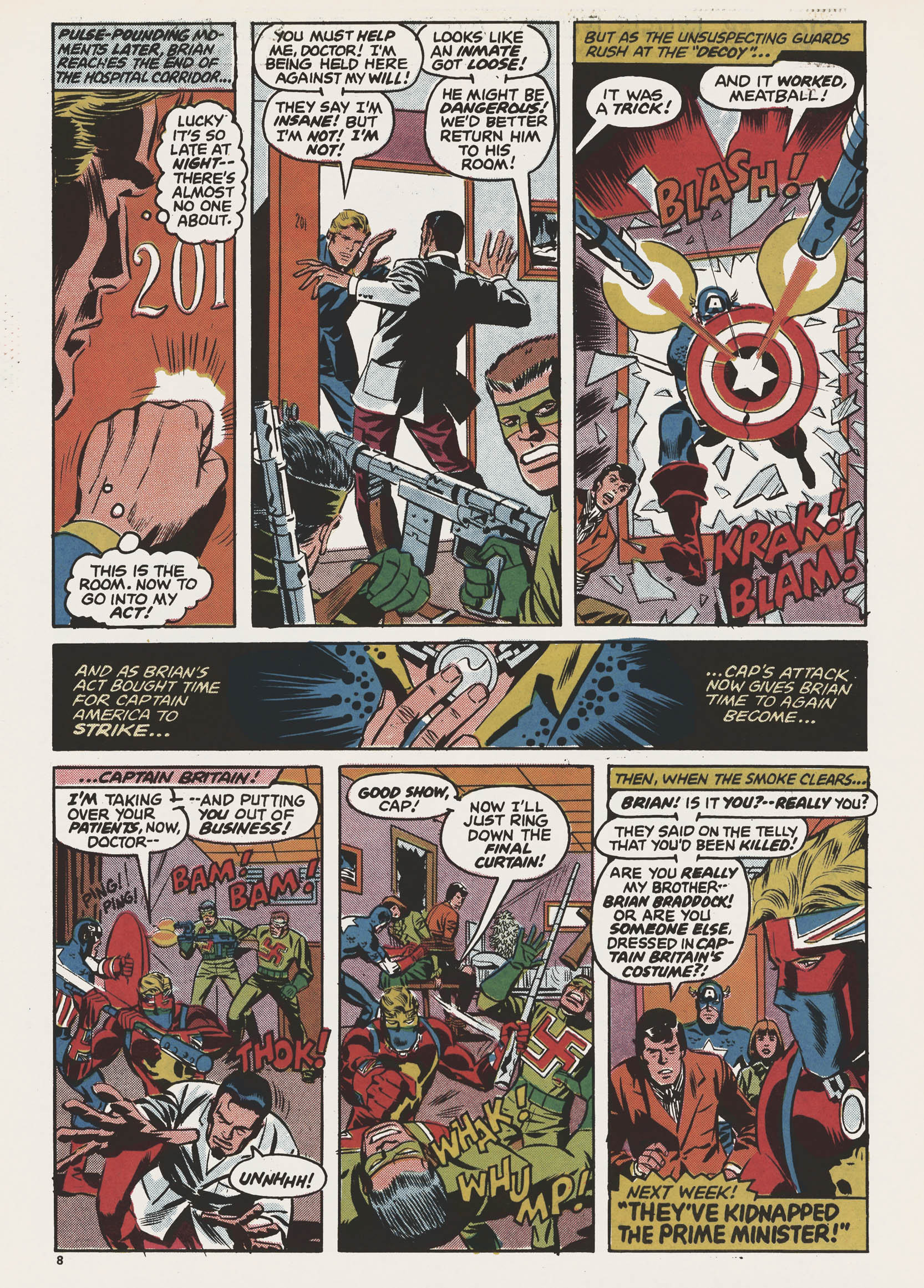 Read online Captain Britain (1976) comic -  Issue #20 - 8