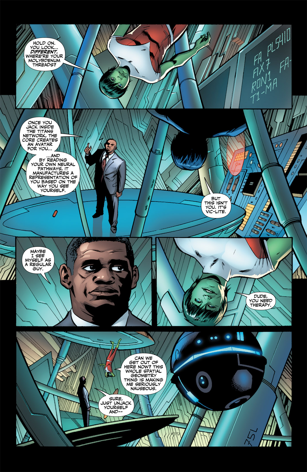 Read online Titans (2008) comic -  Issue #14 - 4