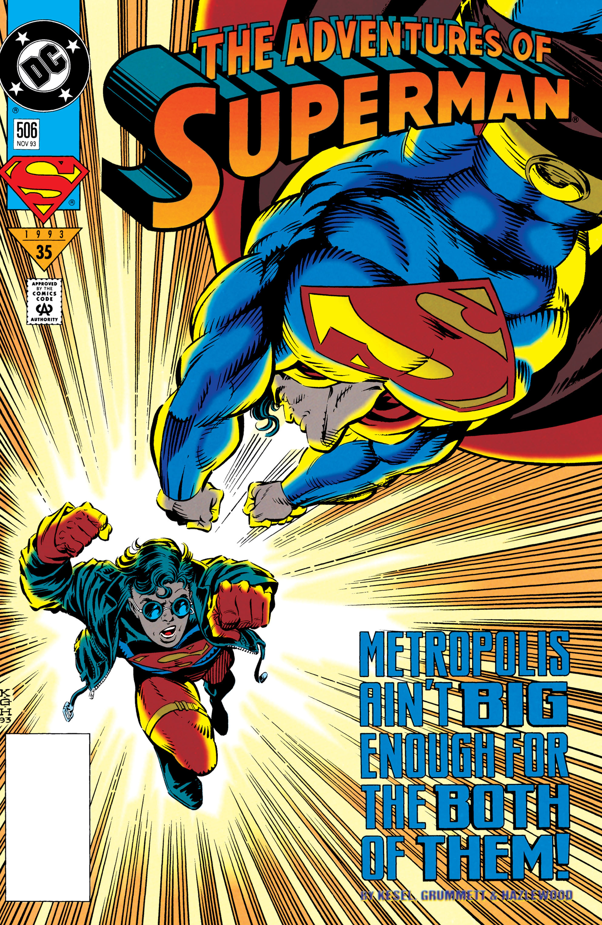 Read online Adventures of Superman (1987) comic -  Issue #506 - 1