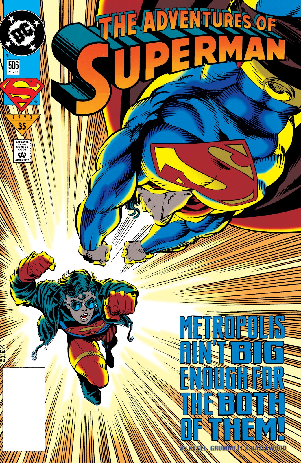 Adventures of Superman (1987) issue 506 - Page 1