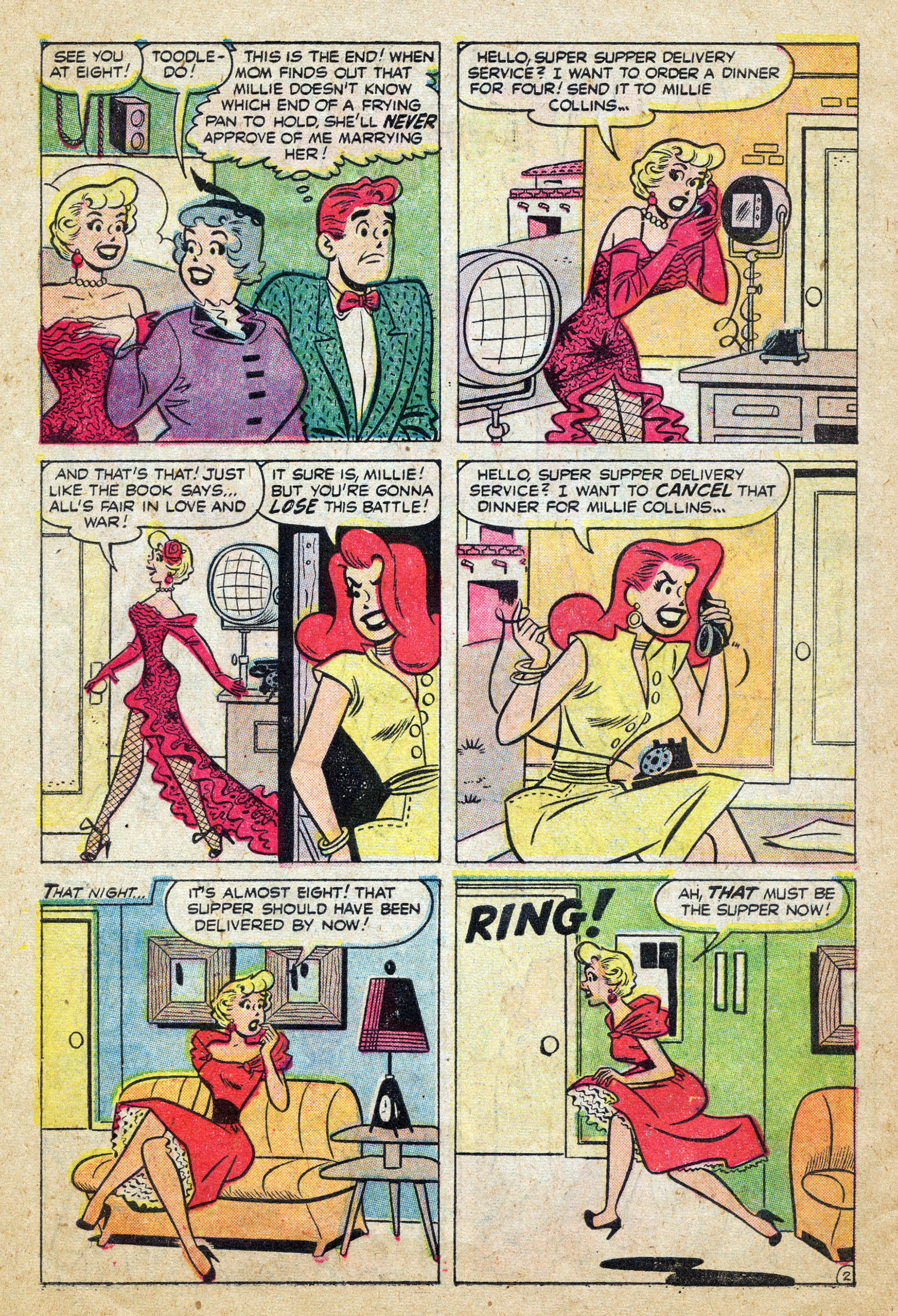 Read online Millie the Model comic -  Issue #64 - 30