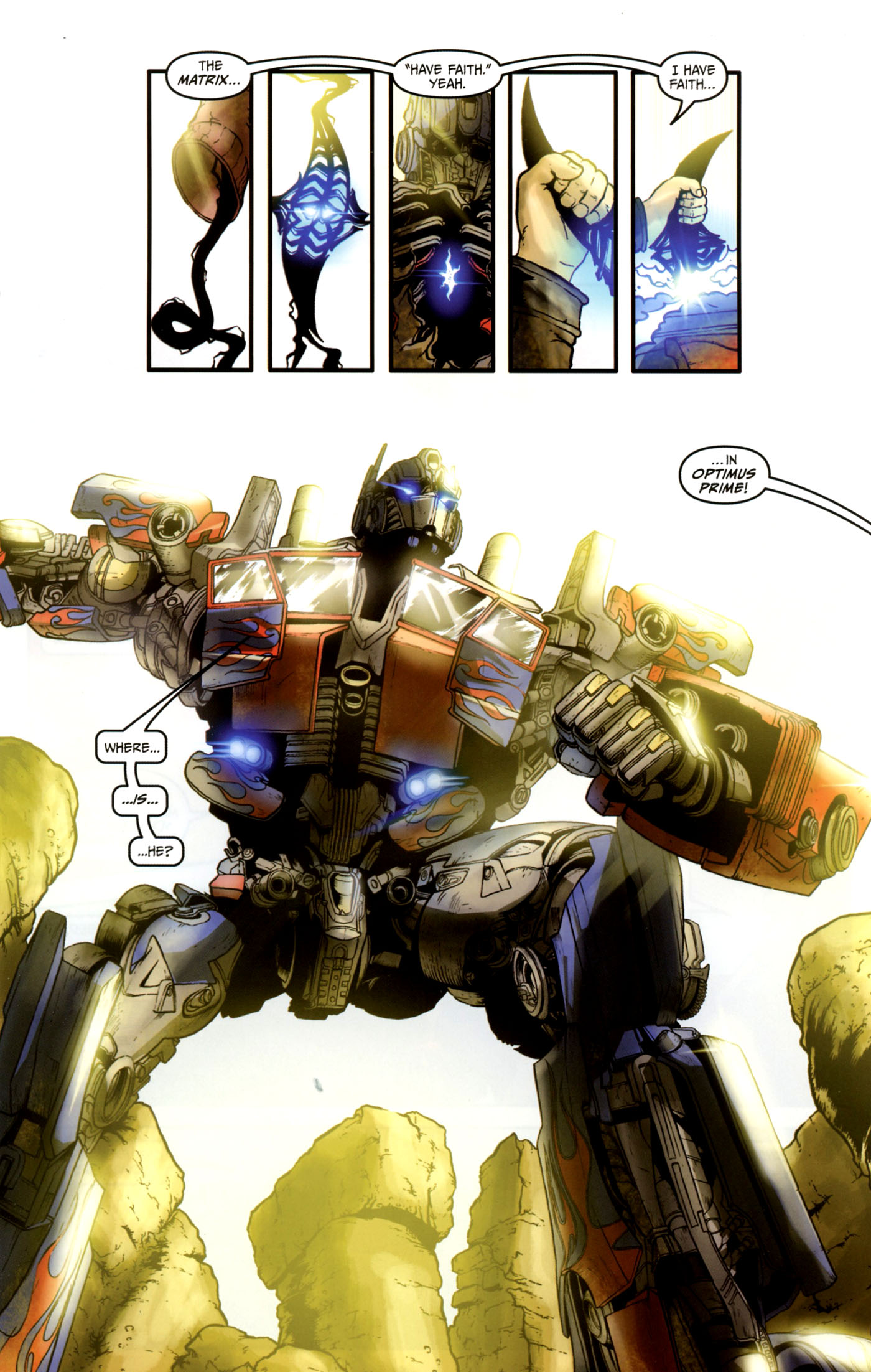 Read online Transformers: Revenge of the Fallen — Official Movie Adaptation comic -  Issue #4 - 20