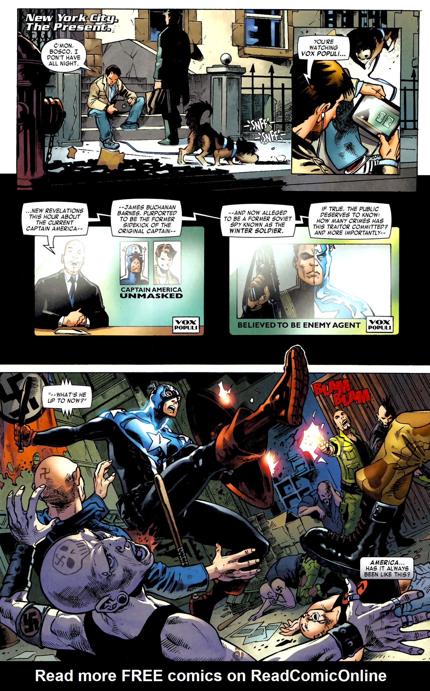 Read online Captain America Corps comic -  Issue #1 - 8